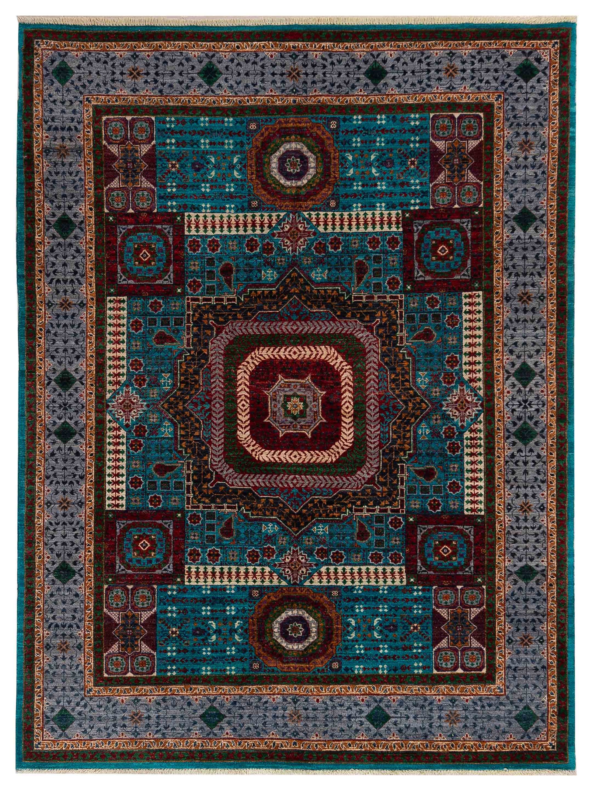Nomad Super Mamluk  Blue Gray Geometric
