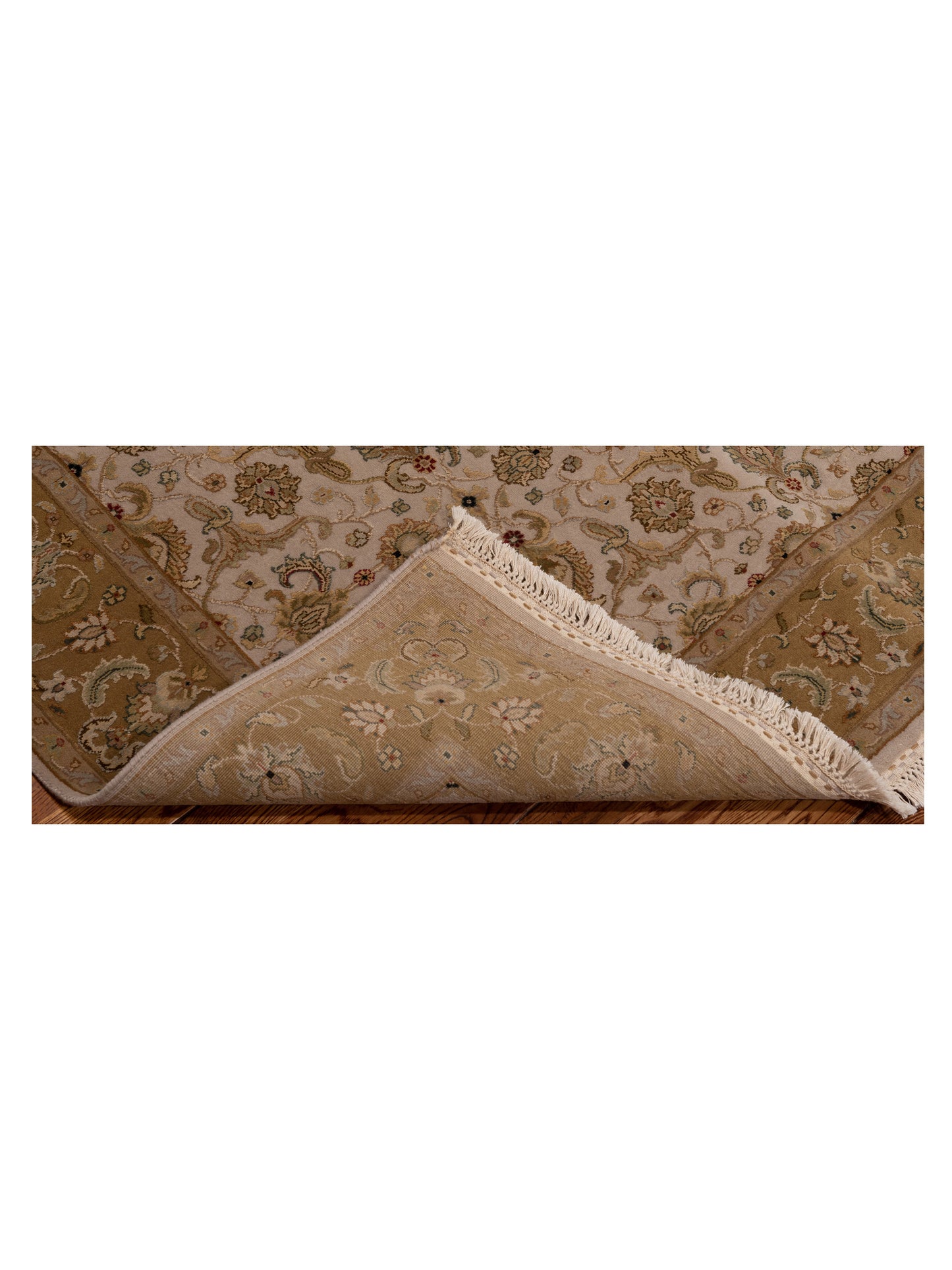 Imperial Silk 145058 Ivory Gold 4.2x6.2 Hand Knotted Rug