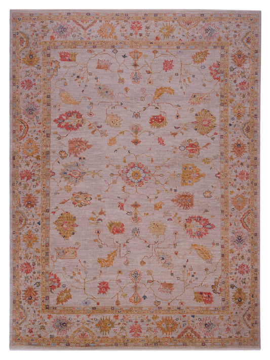 Anadol Angora Oushak  Ivory Ivory Traditional