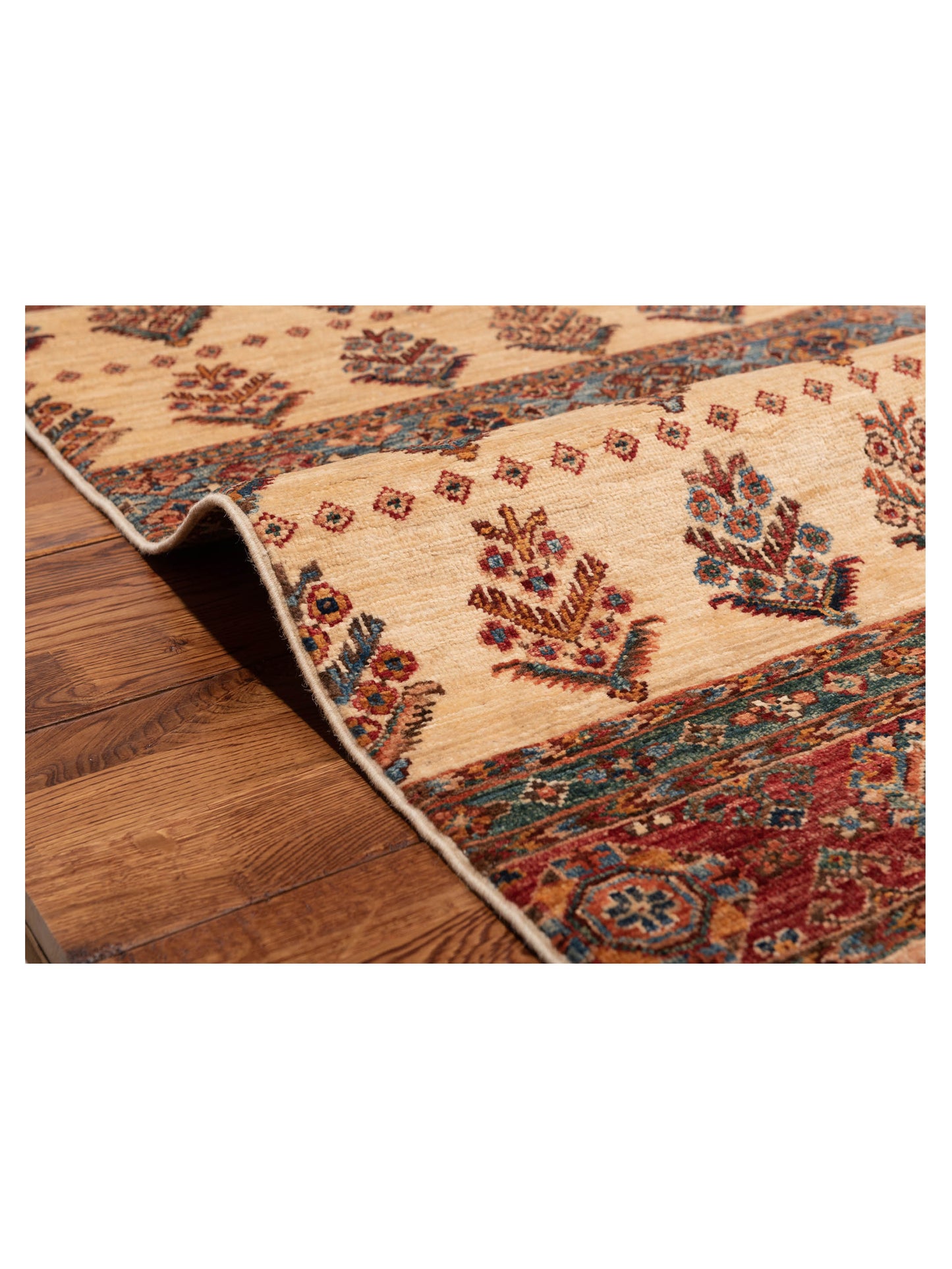 Khorjin 148800 Multi Multi 3.1x4.11 Hand Knotted Rug