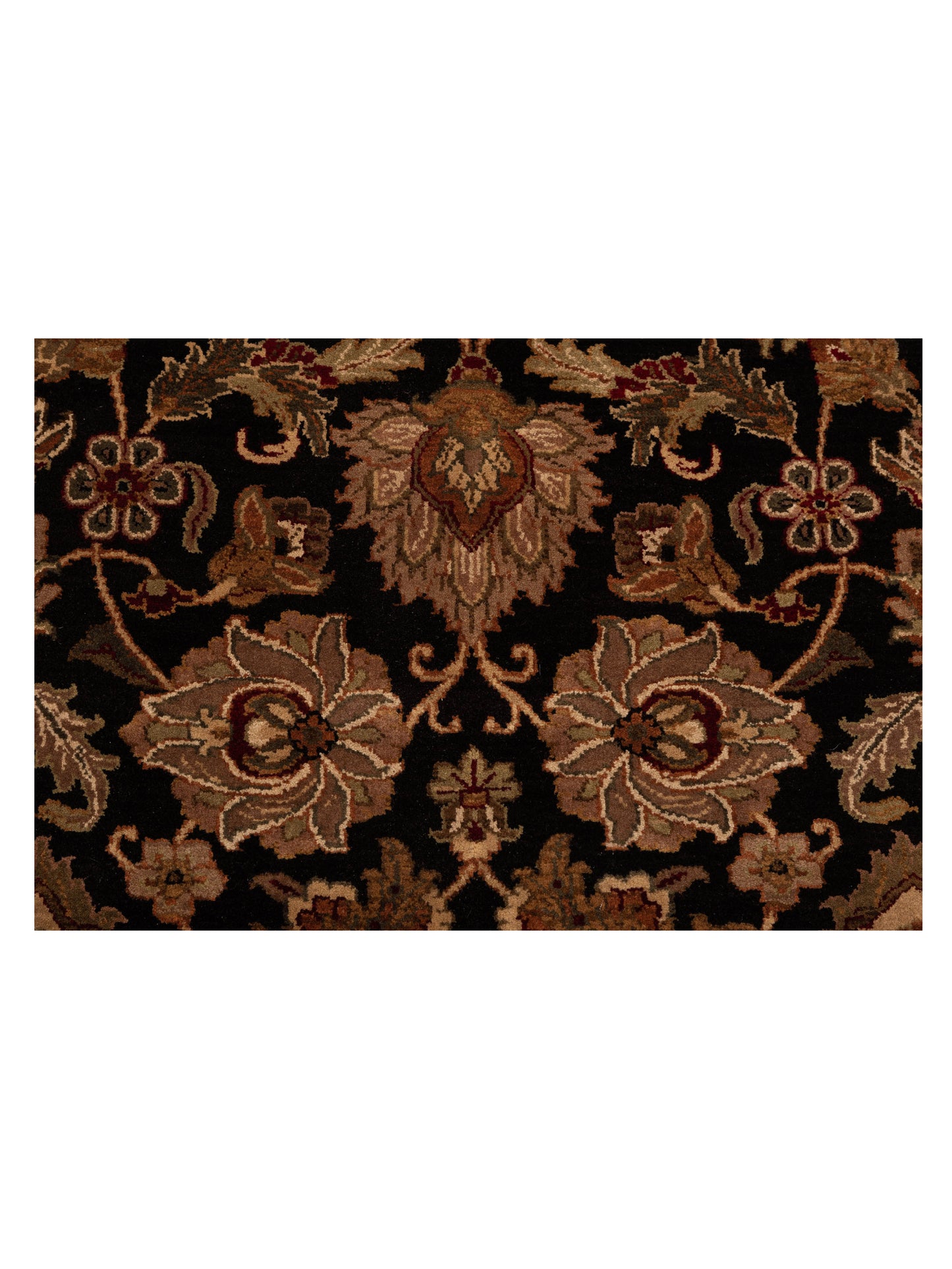Jahan 91656 Black Beige 9x12.4 Hand Knotted Rug