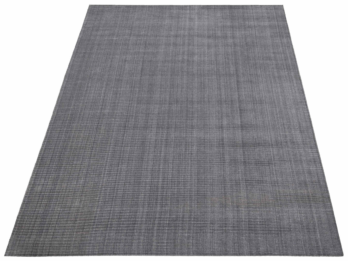Himalayan 127586 Gray 9.8x11.1 Hand Knotted Rug