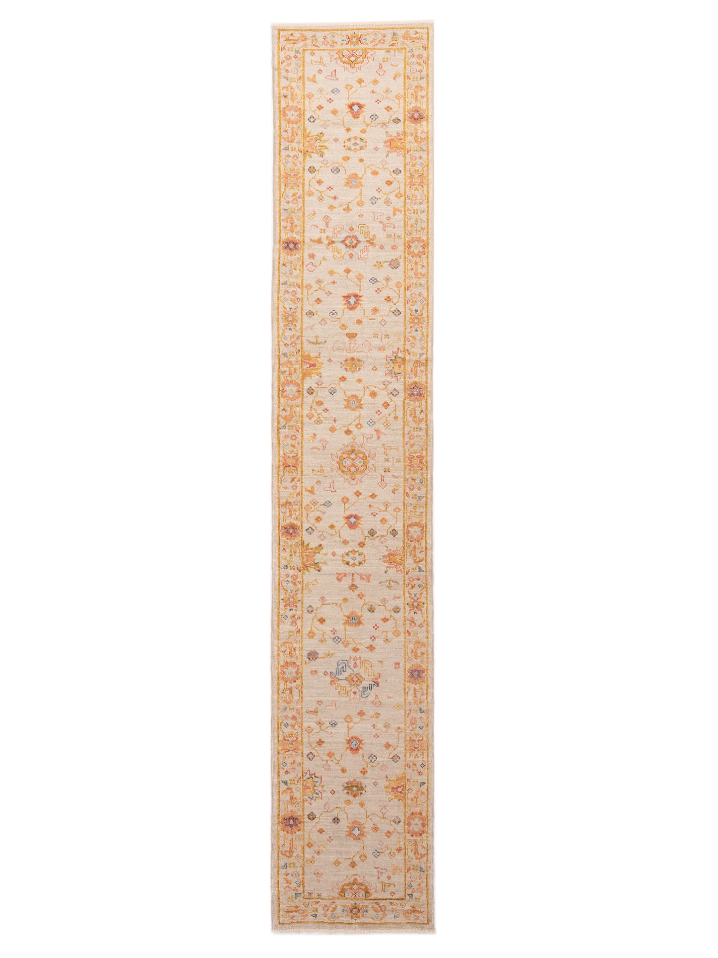 Anadol Angora Oushak  Ivory Ivory Traditional