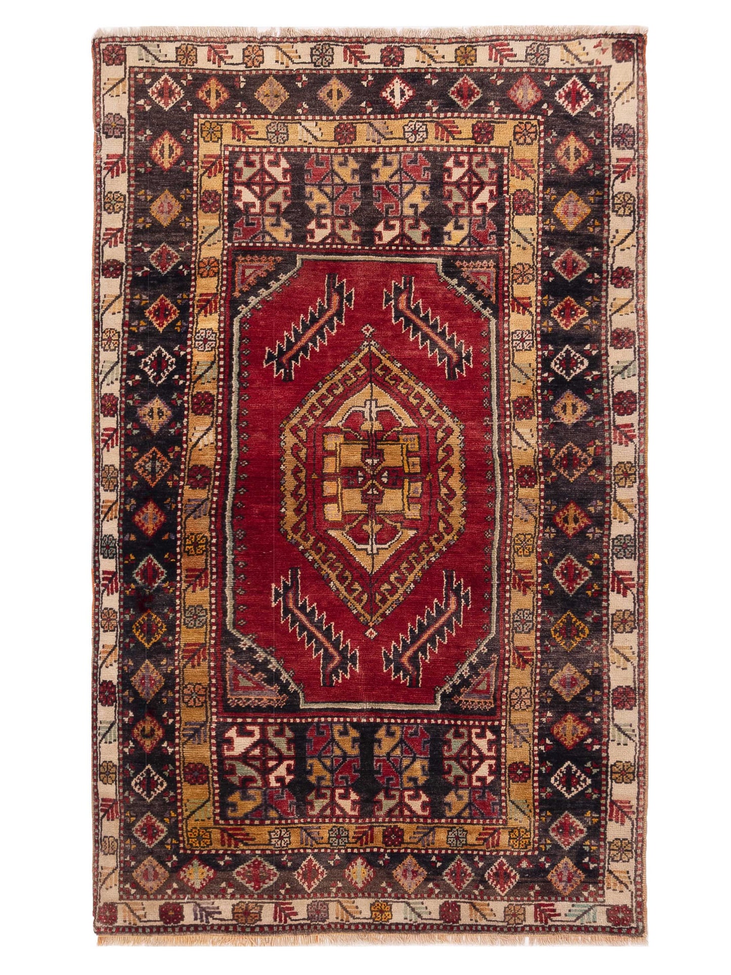 Pasha Old Anatolian  Red Brown Traditional