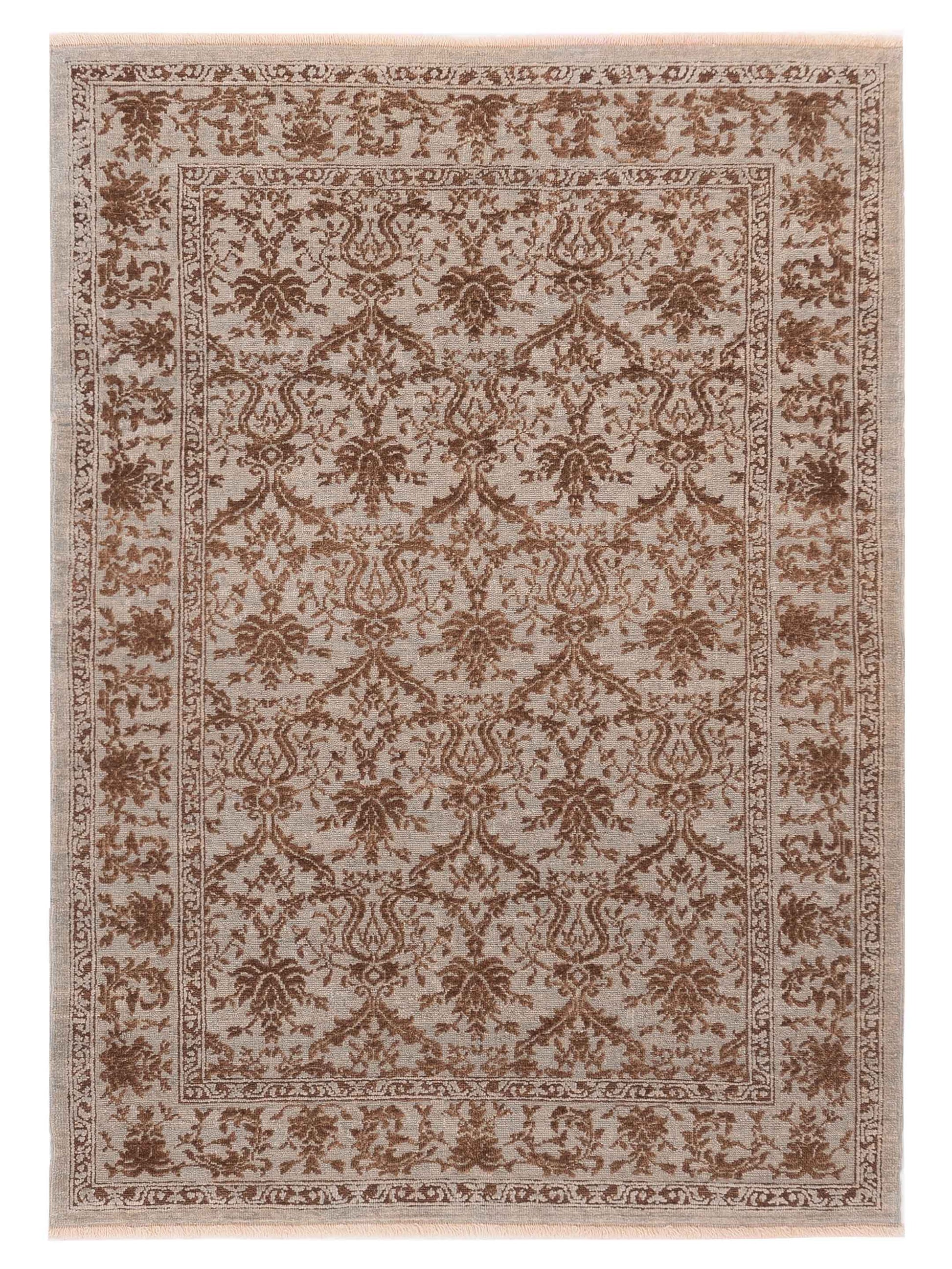Pasha Defne  Ice Blue Dark Brown Transitional