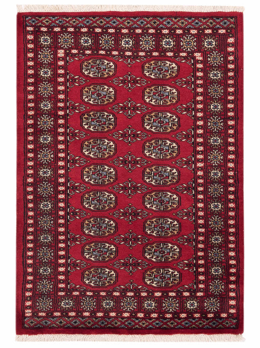 Nomad Bokhara  Red Red Traditional
