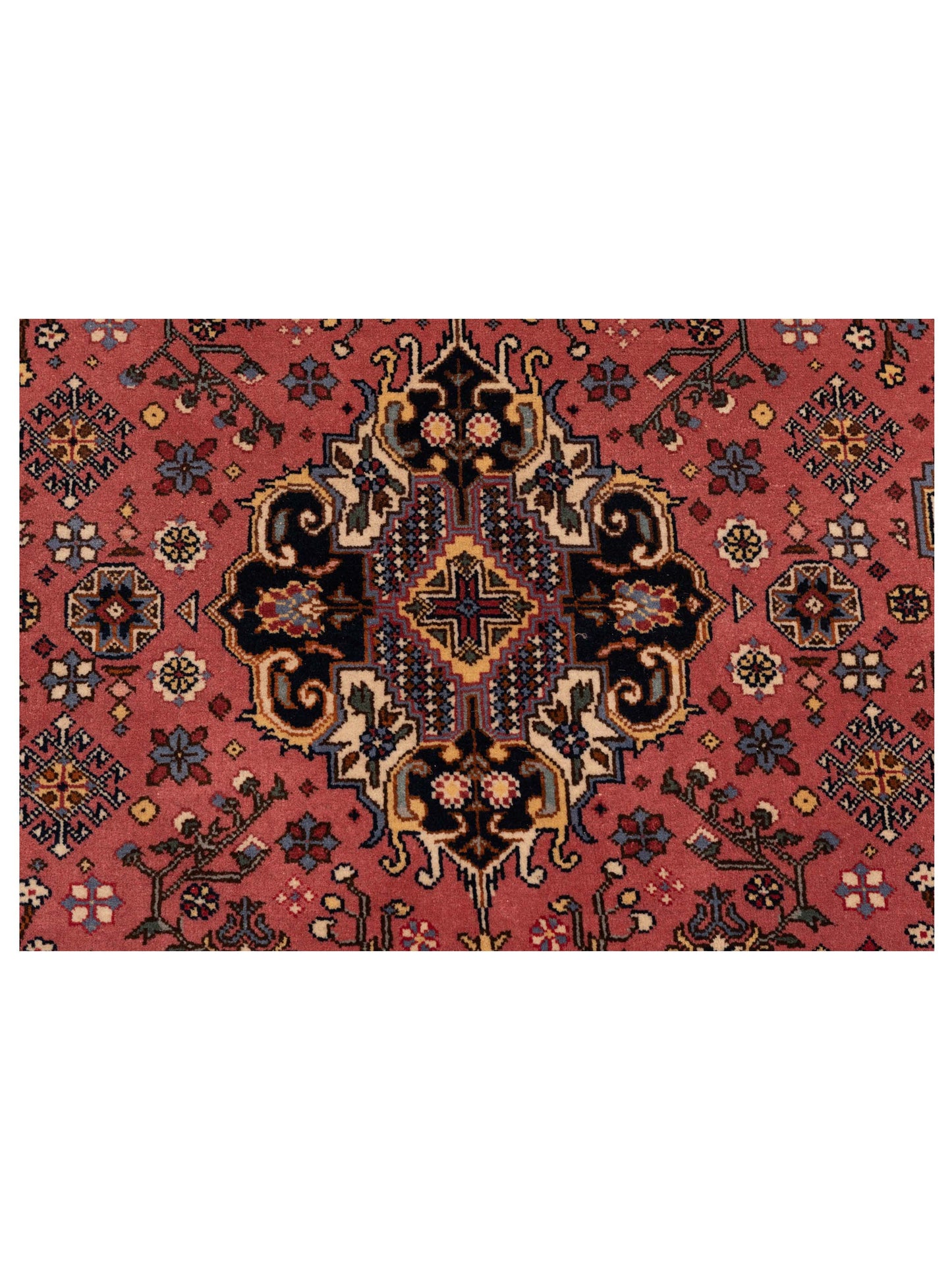 Crown 147788 Pink Navy 6.7x10.1 Hand Knotted Rug