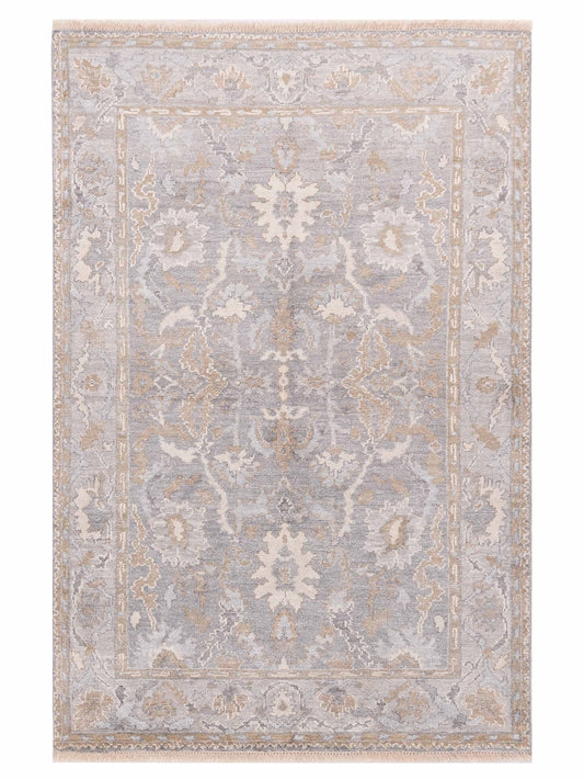 Siena Tibetino  Gray Silver Contemporary