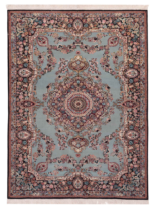 Rajpur Mastersilk  Blue Black Traditional