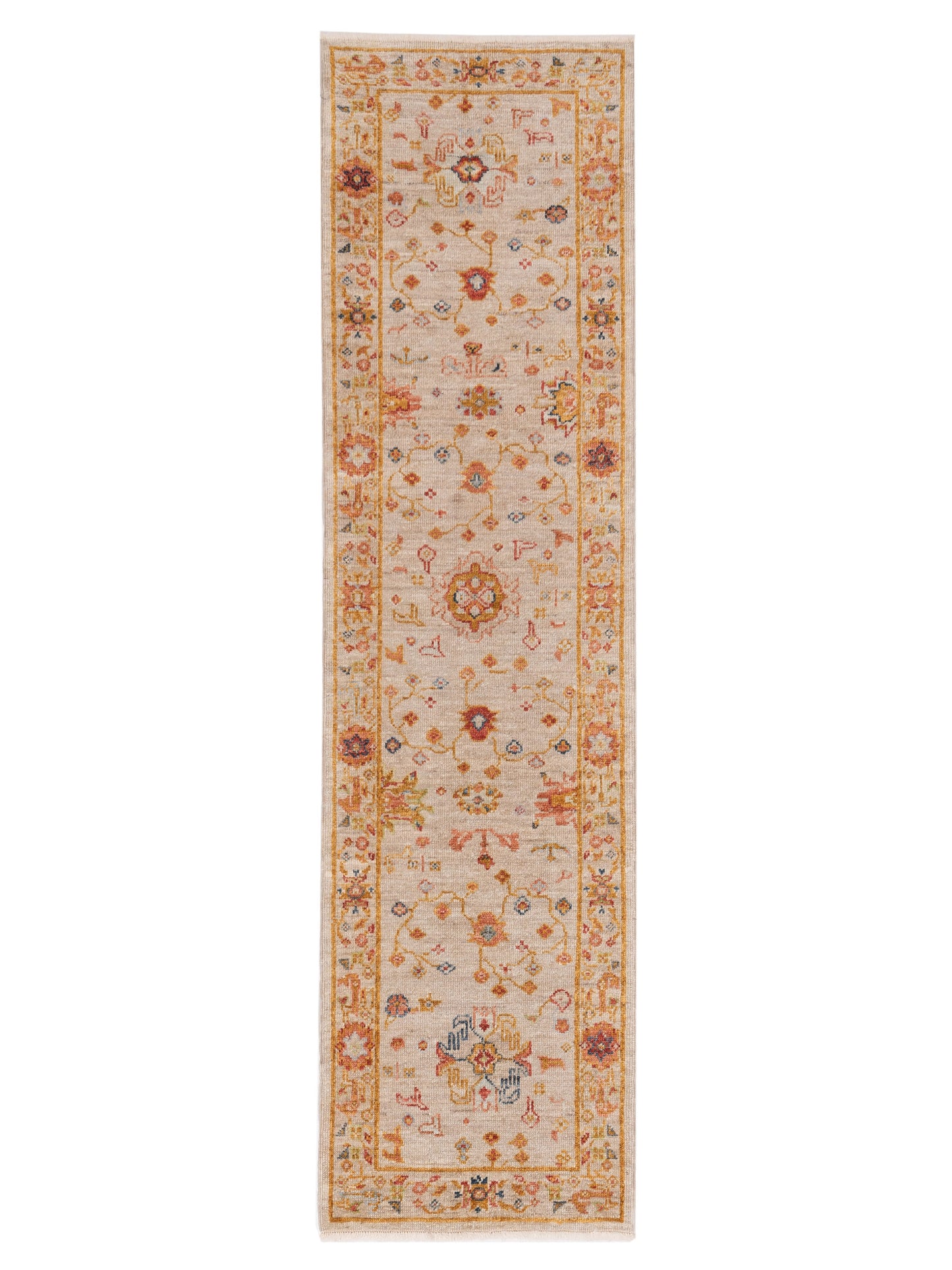 Anadol Angora Oushak  Ivory Ivory Traditional