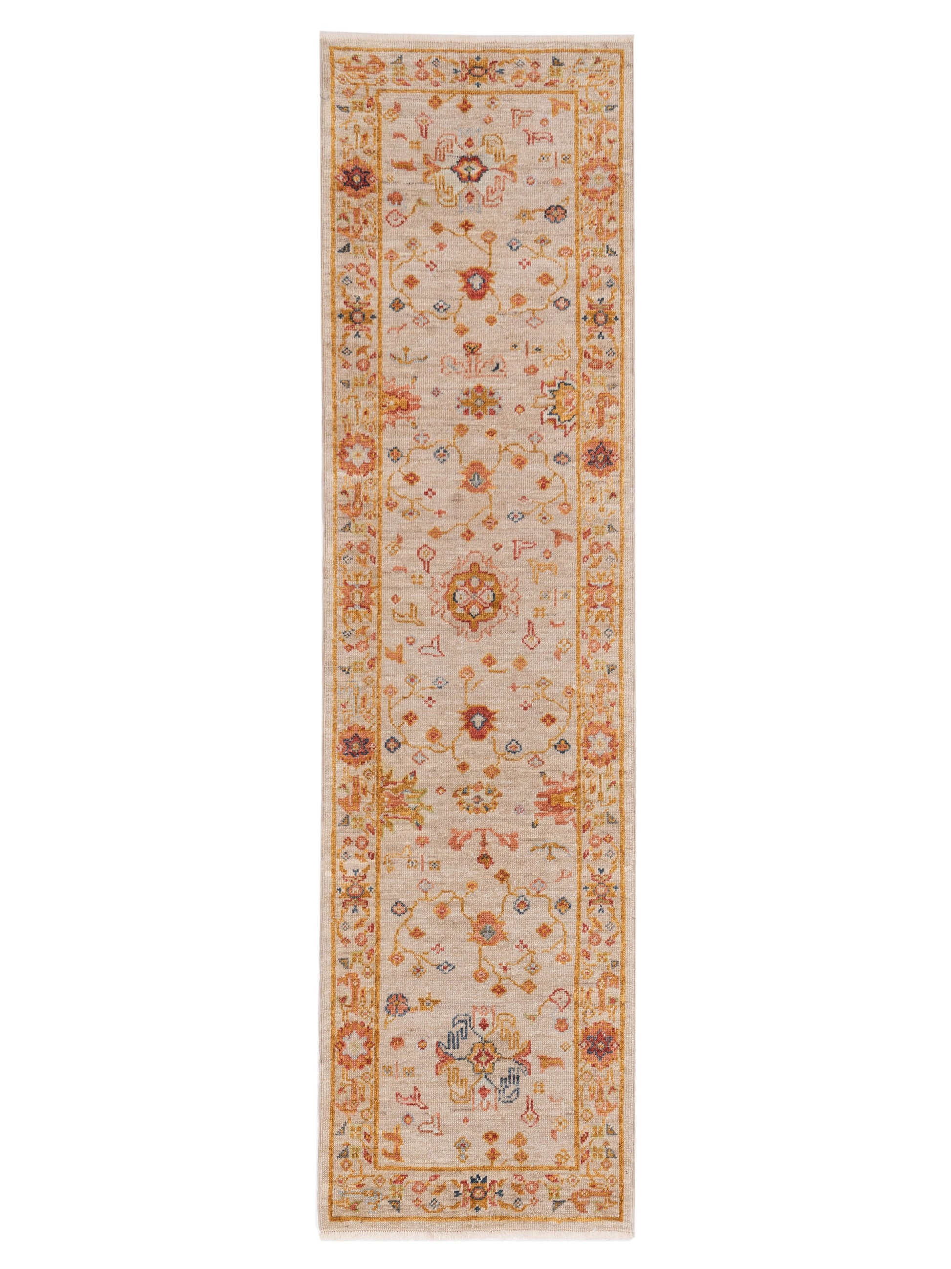 Anadol Angora Oushak  Ivory Ivory Traditional