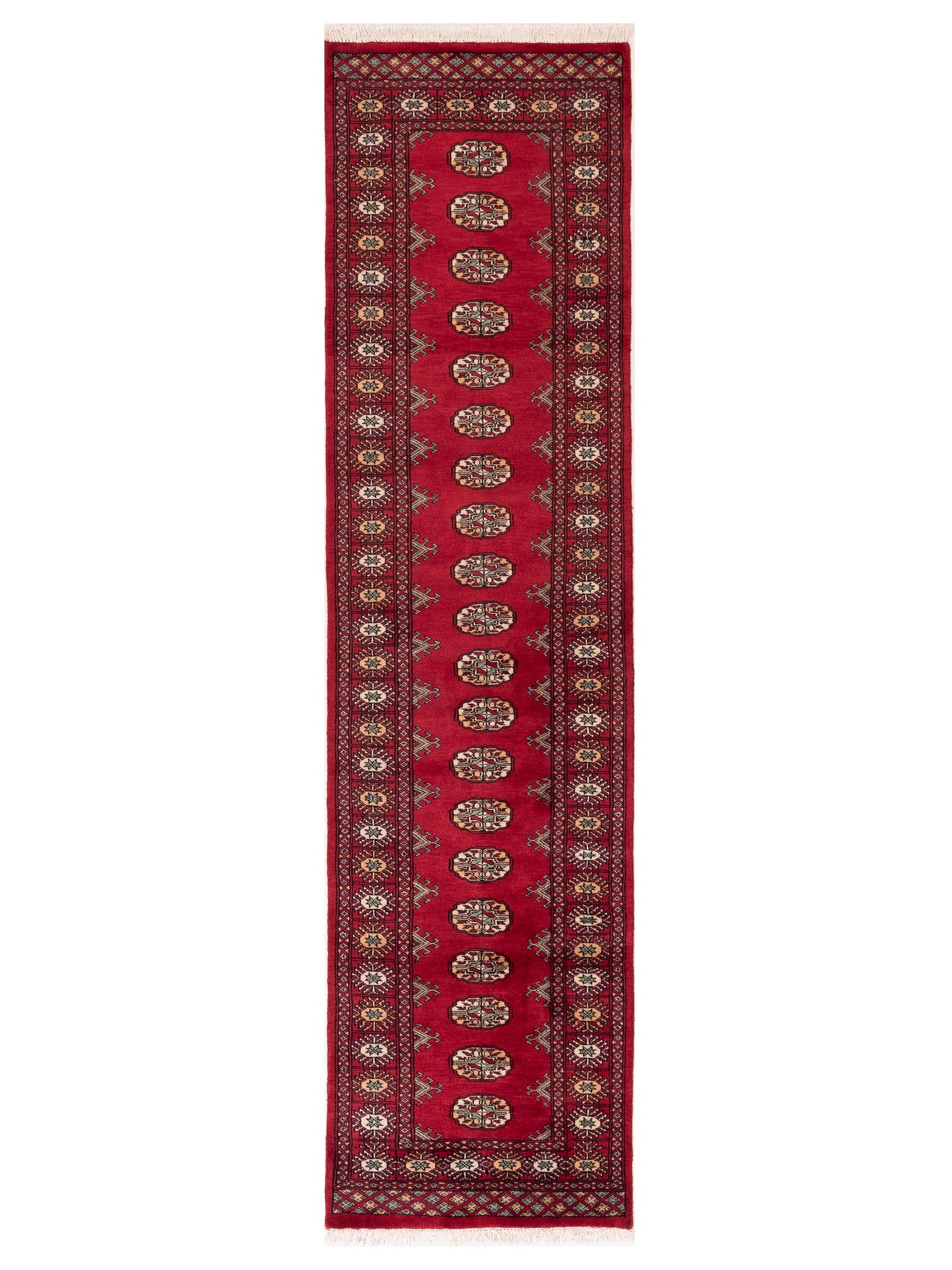 Nomad Bokhara  Red Red Traditional
