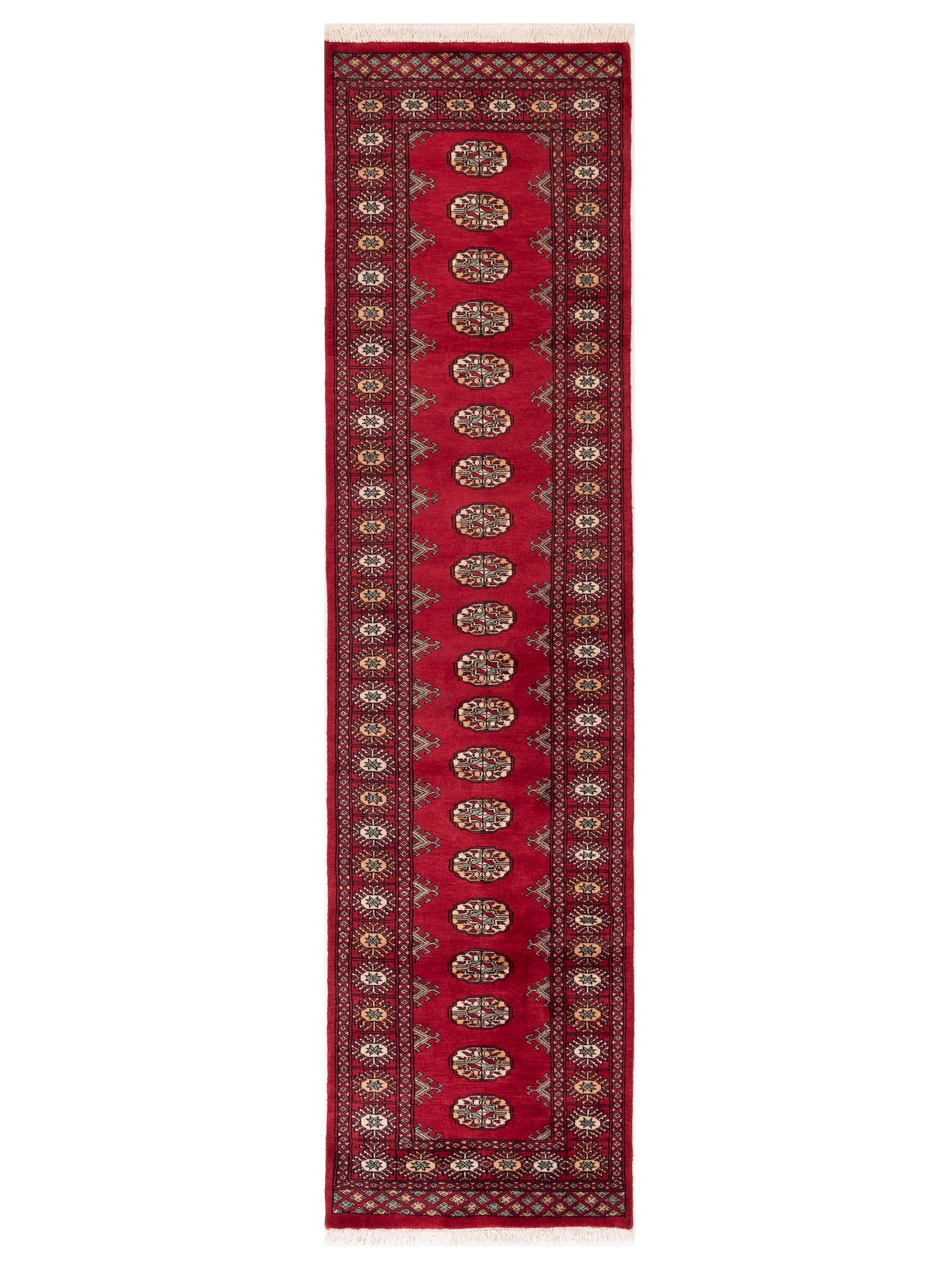 Nomad Bokhara  Red Red Traditional