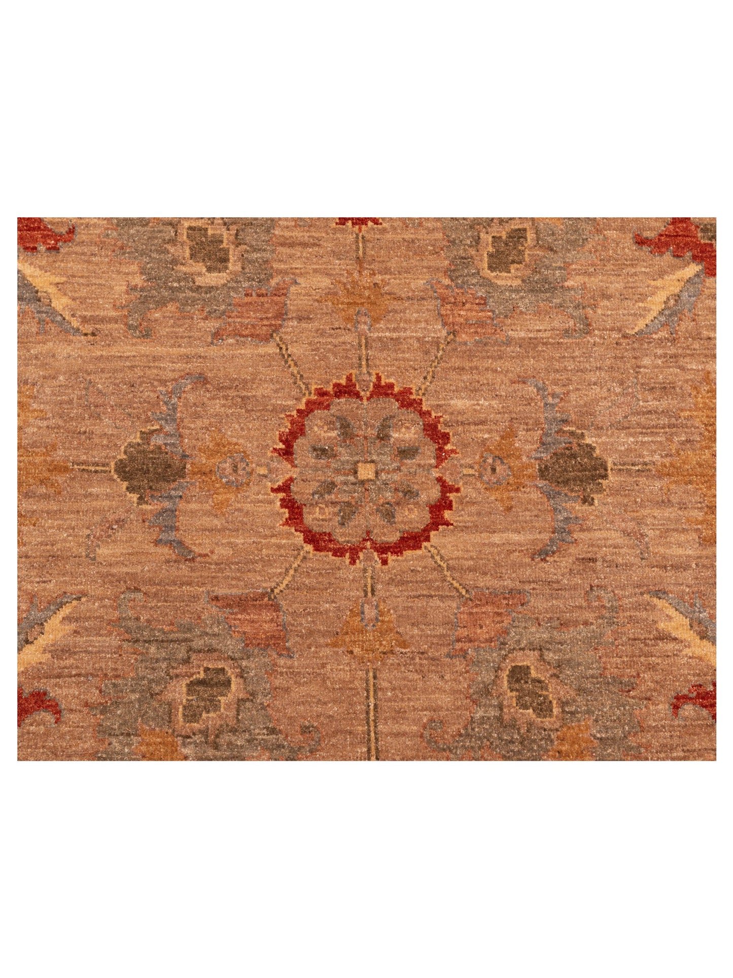 Sultan 92308 Brown Gold 9.3x12.1 Hand Knotted Rug