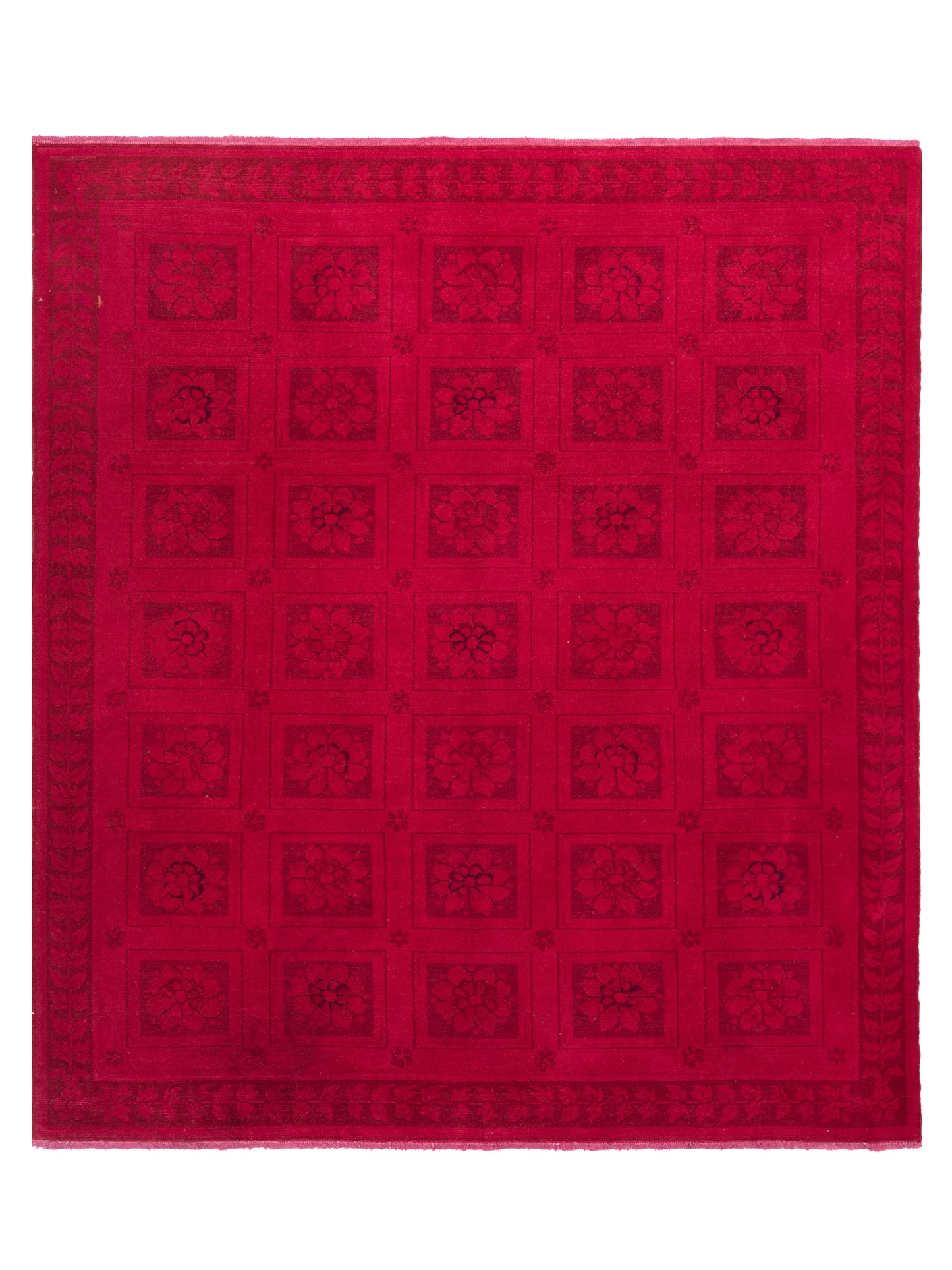 Pasha Vintage  Red  Contemporary