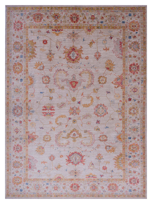 Anadol Angora Oushak  Ivory Ivory Traditional