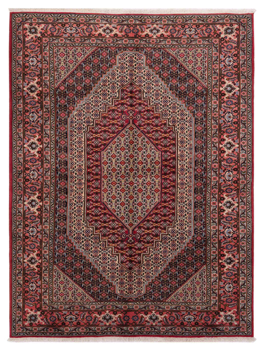 Pasha Persian  Ivory Pink Traditional