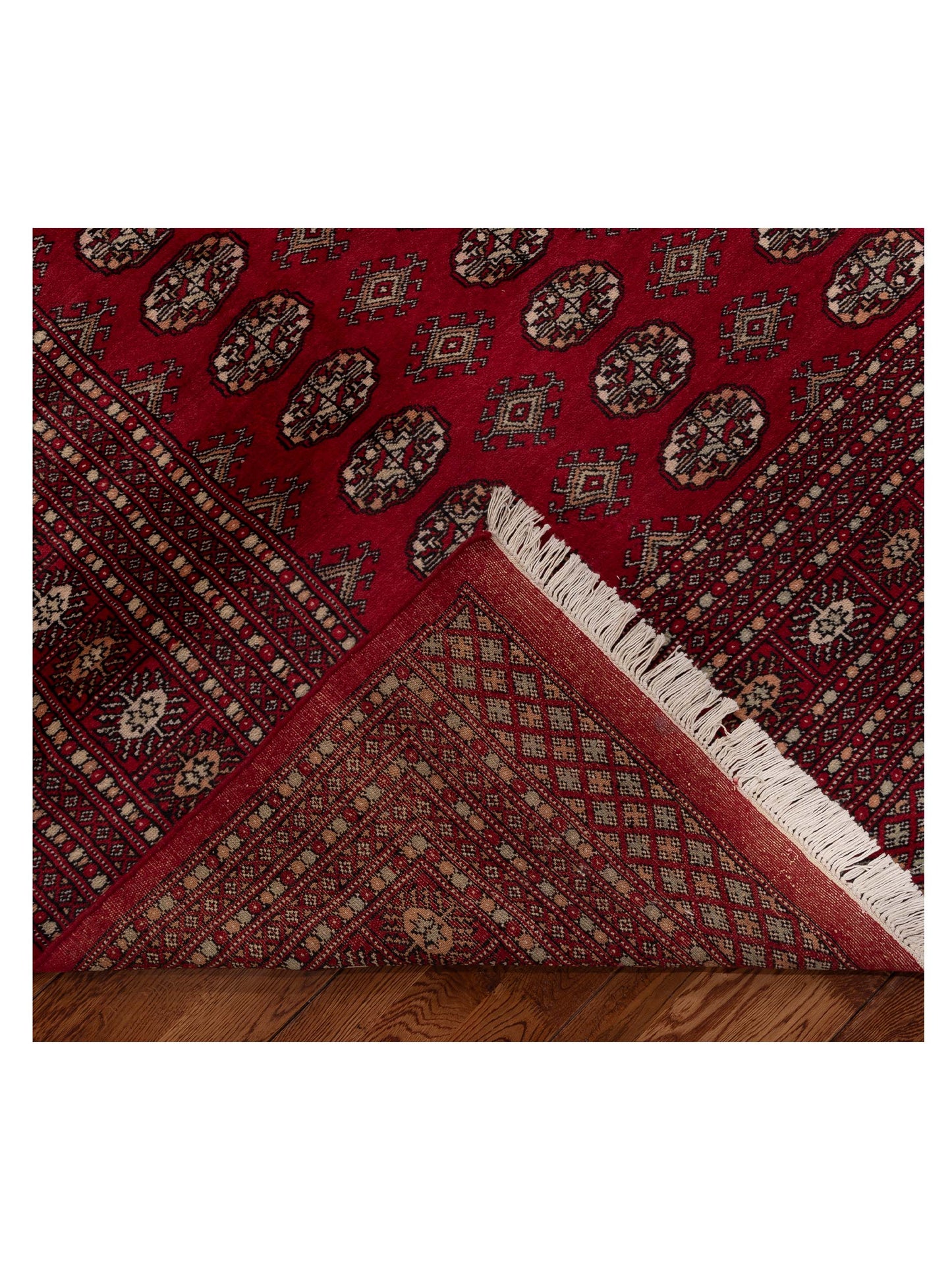 Bokhara 151434 Red Red 9.2x12.3 Hand Knotted Rug