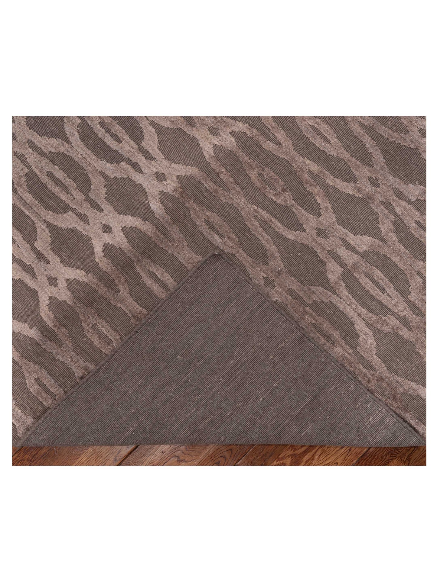 Himalayan 119898 Brown 10x14 Hand Knotted Rug