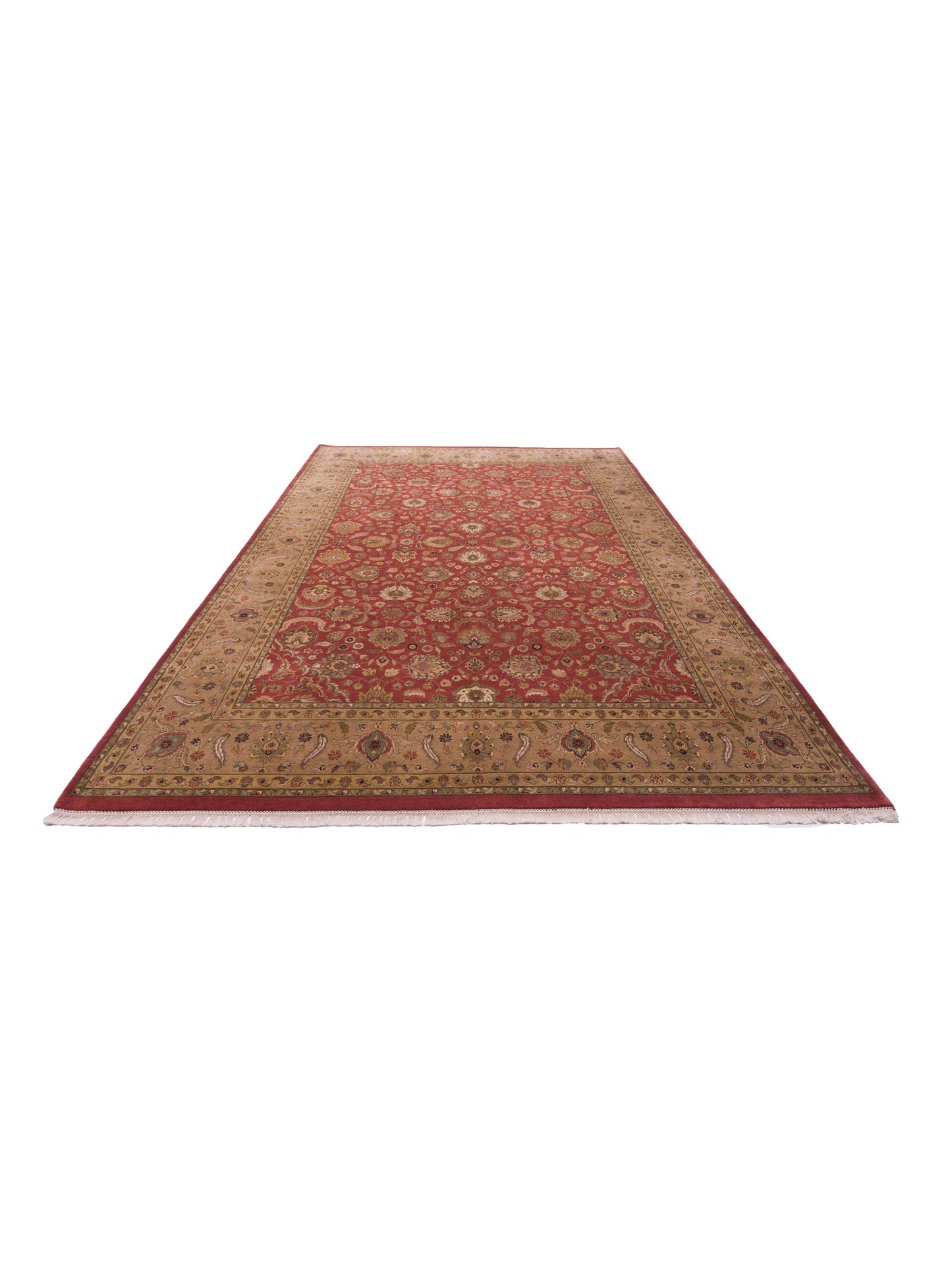 Sivas 95220 Rust Gold 10.2x14 Hand Knotted Rug