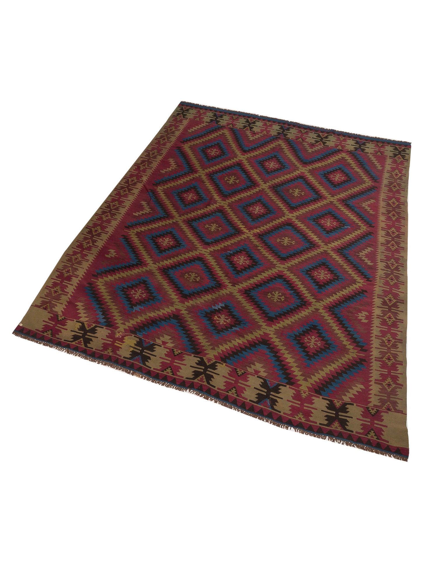 Transilvanian Kilim 52514 Multi 8.11x11.4 Hand Woven Rug