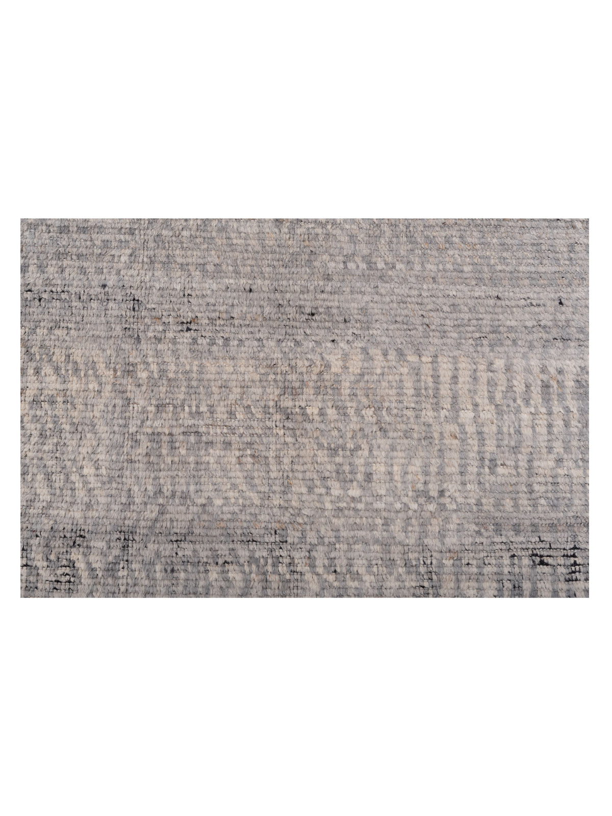 Atlas 149660 Silver Silver 6x8.8 Hand Knotted Rug