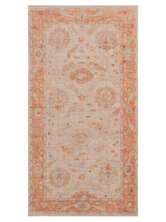 Anadol Angora Oushak  Beige Rust Traditional