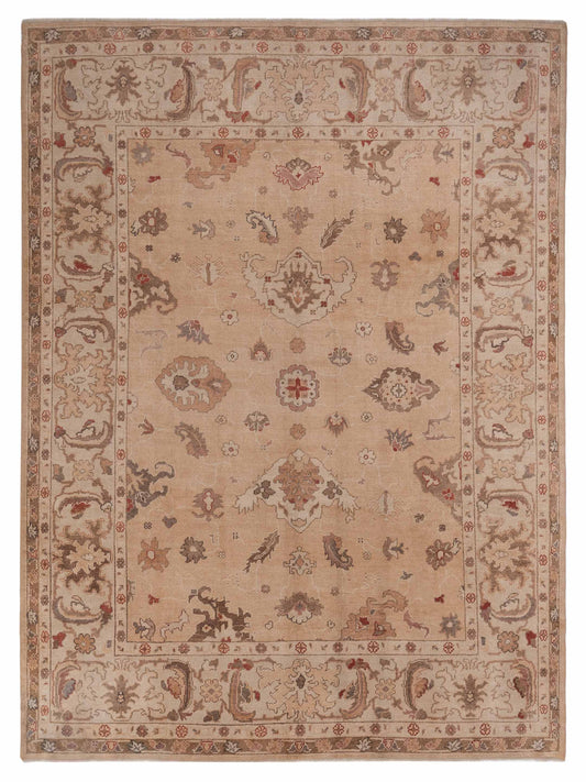Pasha Anadol Oushak  Gold Ivory Transitional