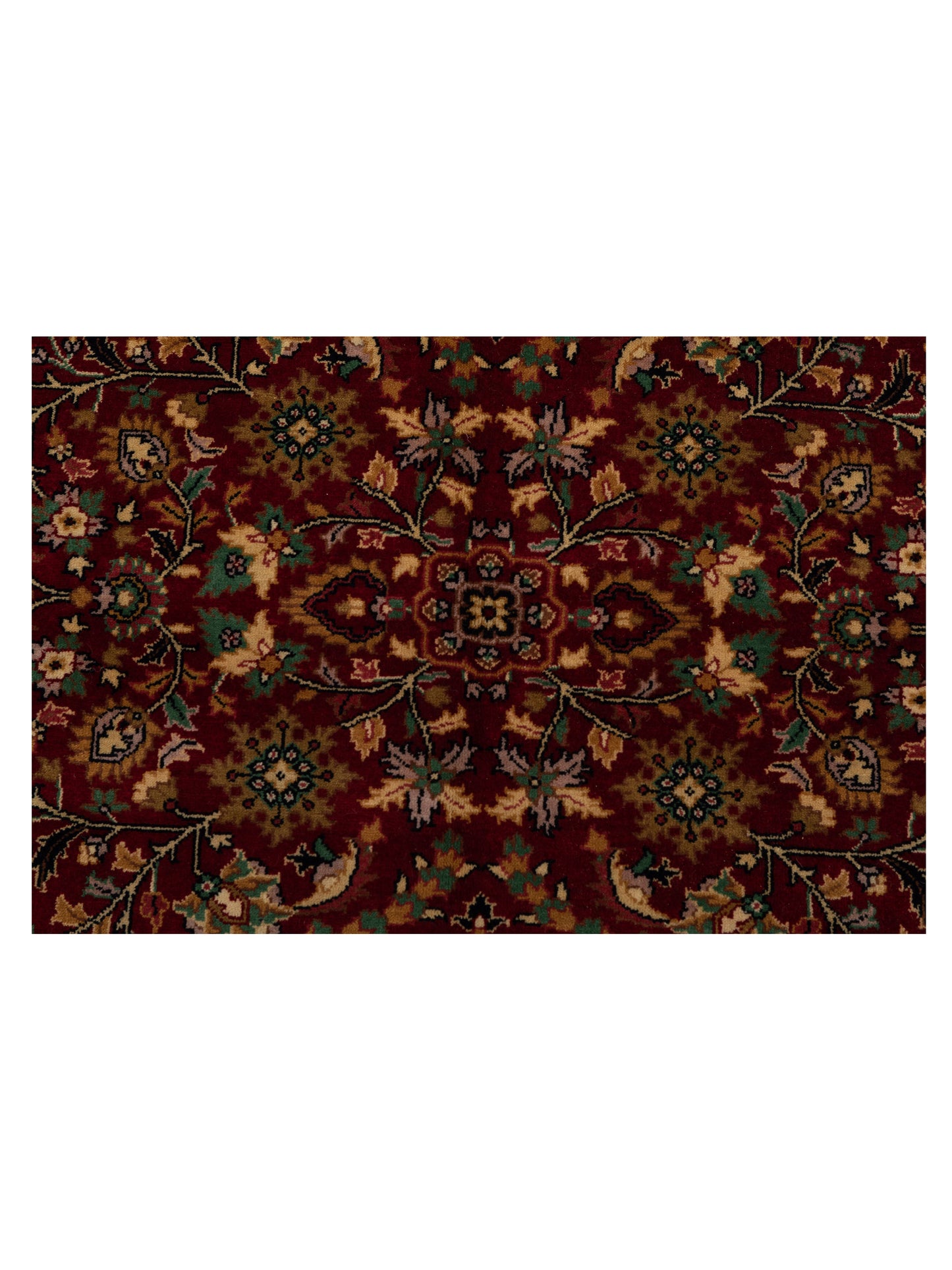 Sivas 129417 Red Ivory 8.1x9.11 Hand Knotted Rug