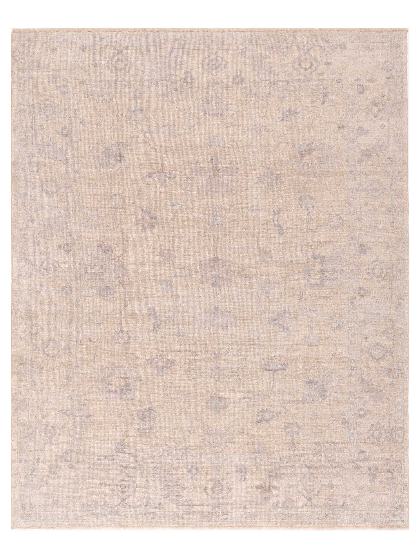 Anadol Angora Oushak  Ivory Ivory Traditional