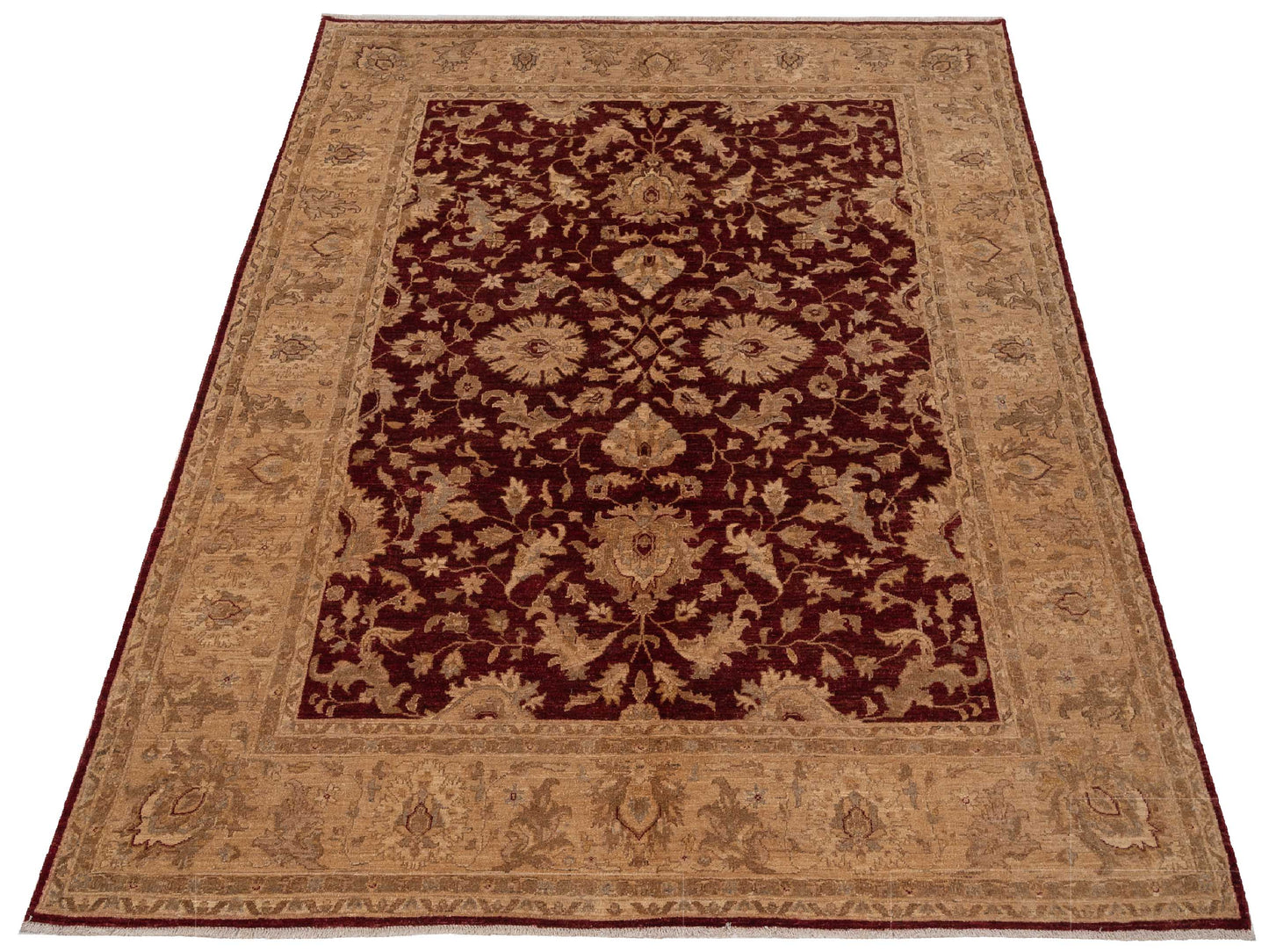 Sultan 112765 Red Ivory 8x10.1 Hand Knotted Rug