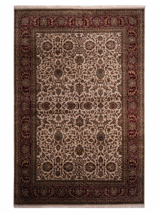 Rajpur Royal  Ivory Red Traditional