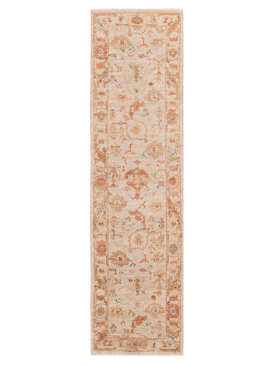 Anadol Angora Oushak  Ivory Ivory Traditional