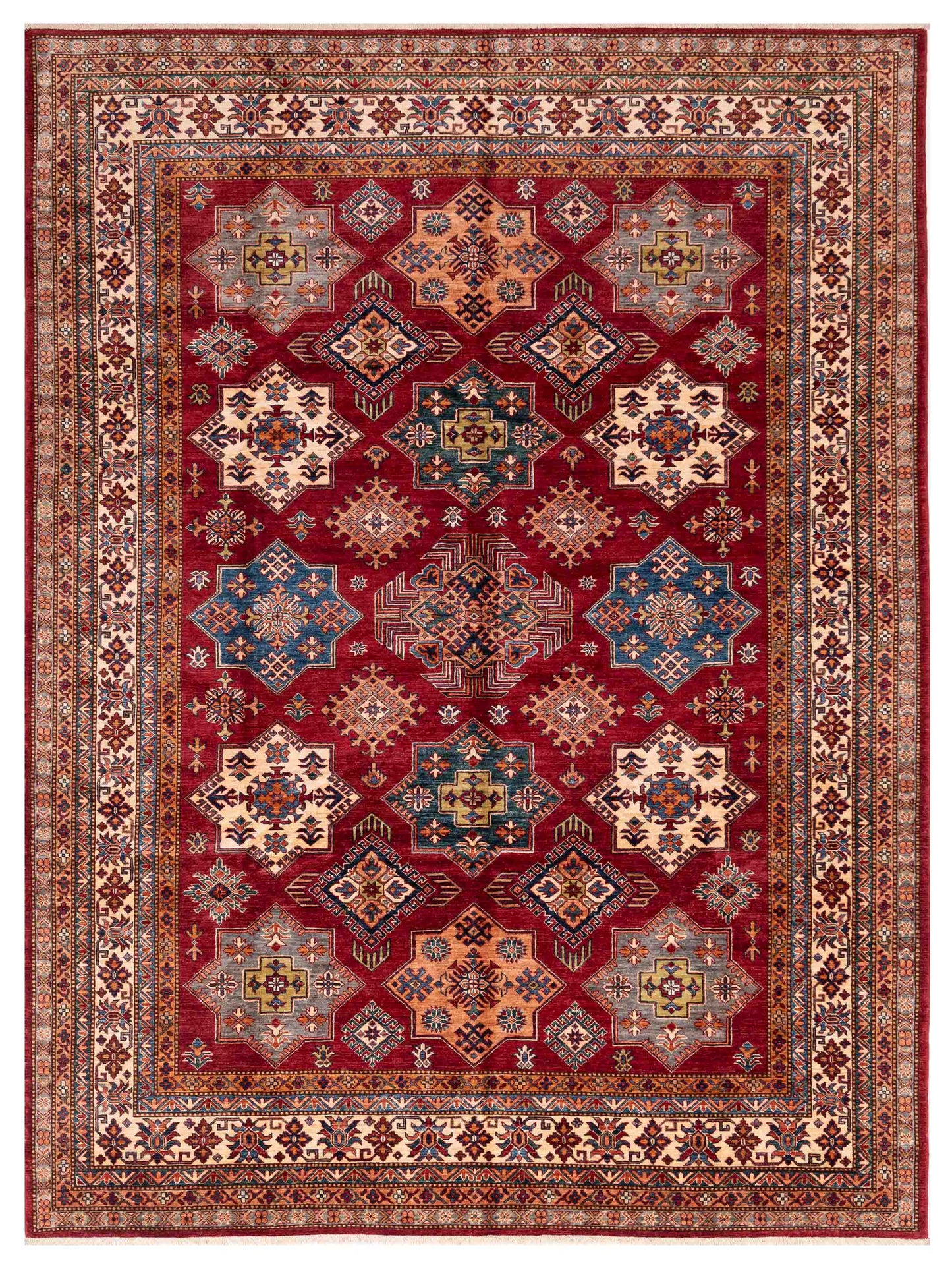 Nomad Super Kazak  Red Ivory Tribal