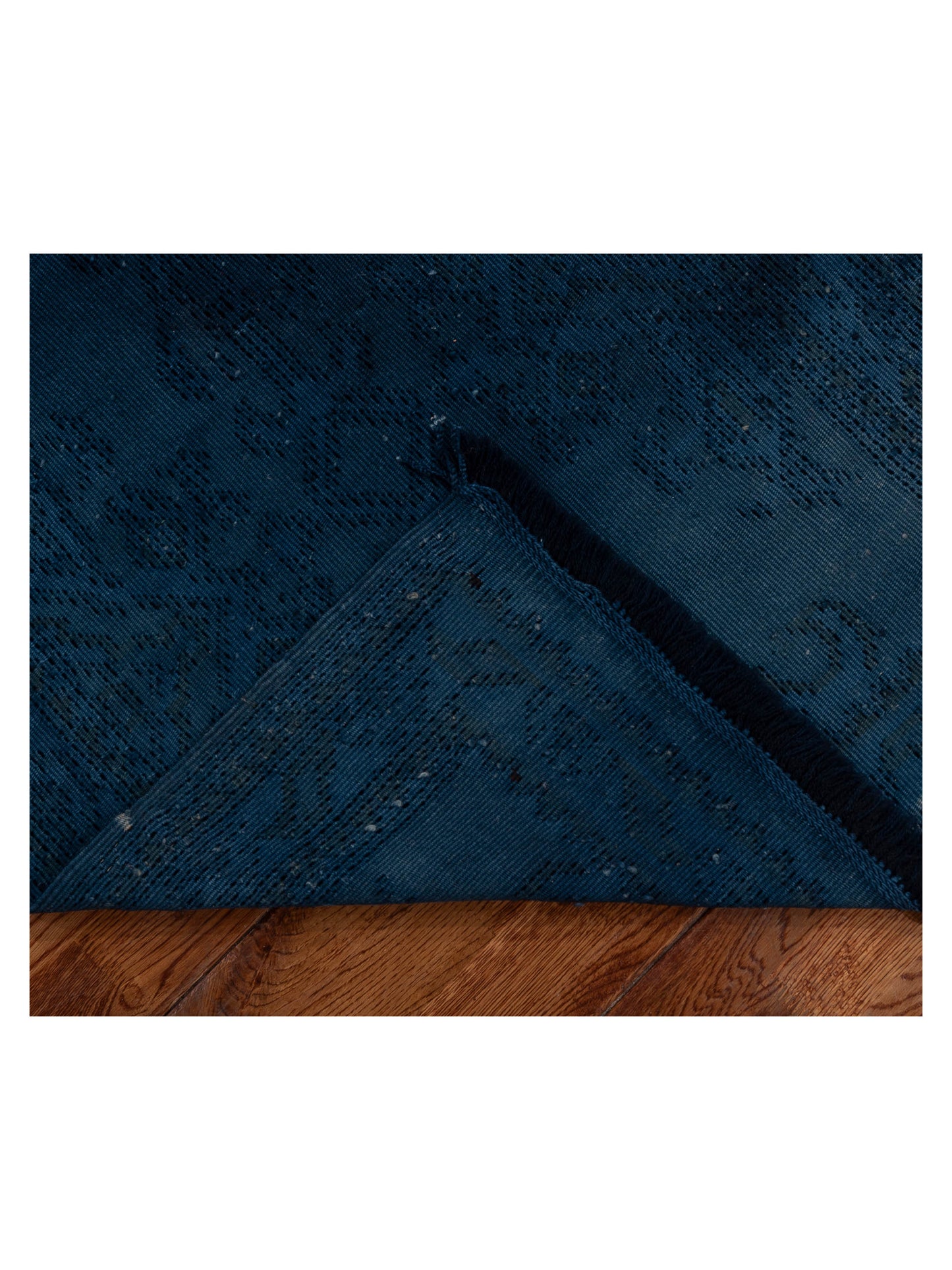 Transilvanian Kilim 70400 Dark Blue 2.5x8.7 Hand Woven Rug