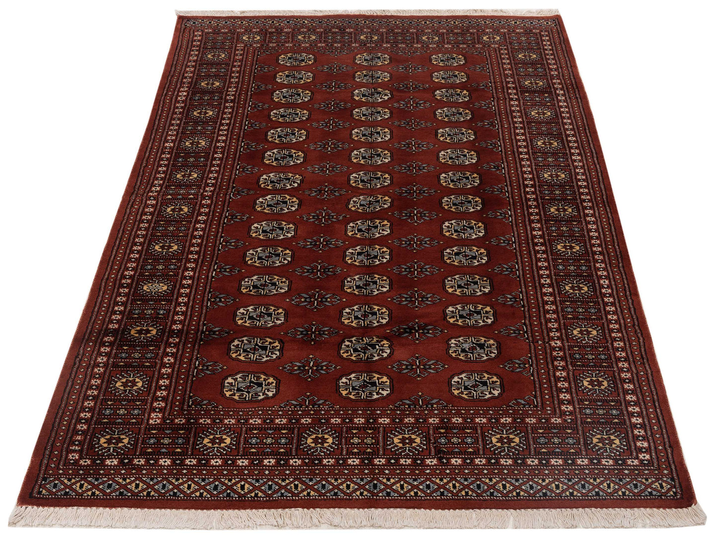 Bokhara 121135 Rust 5.1x8.1 Hand Knotted Rug