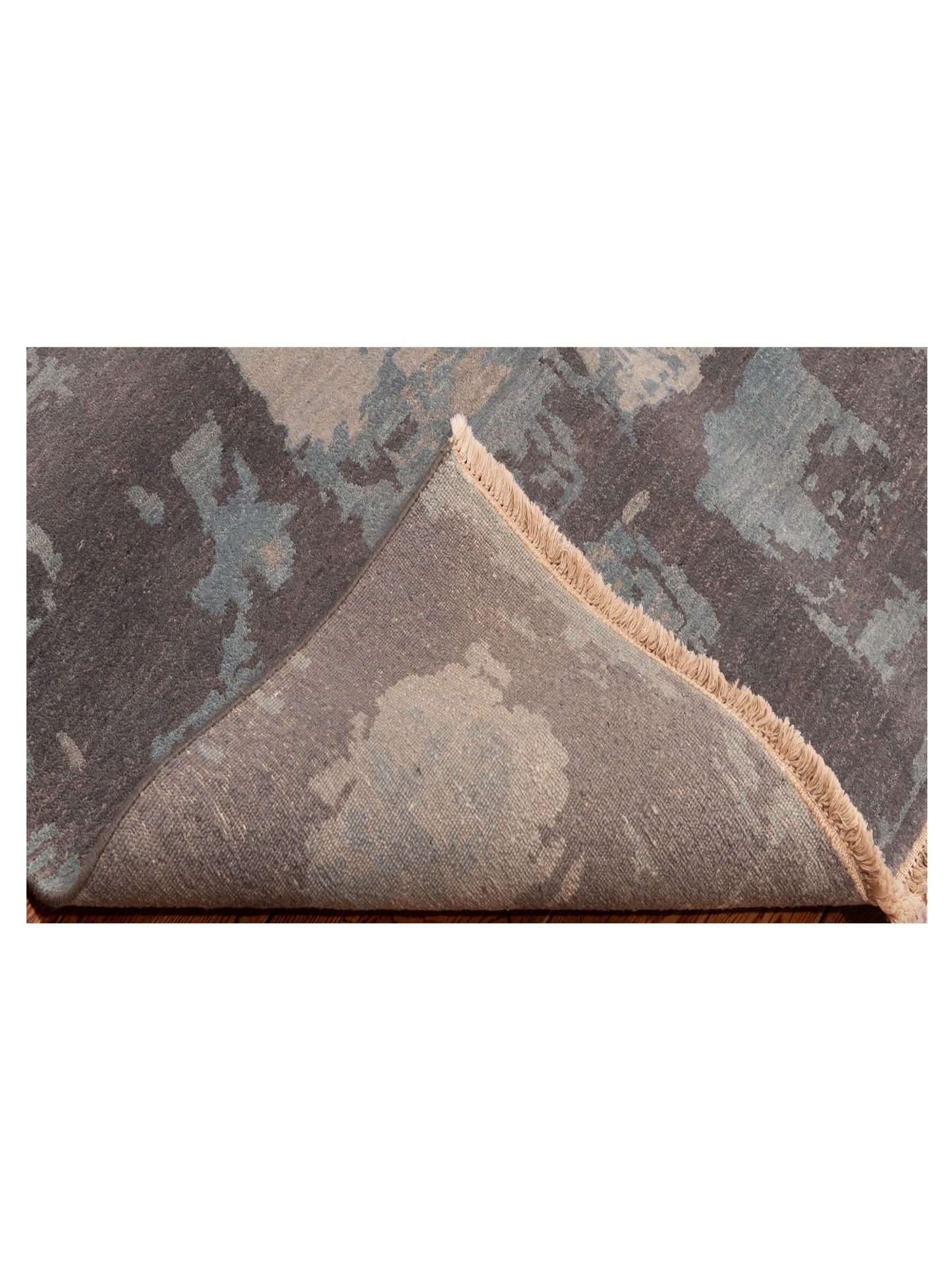 Tibetino 119310 Blue Gray 5.10x8.11 Hand Knotted Rug