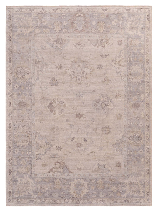Anadol Angora Oushak  Ivory Gray Traditional