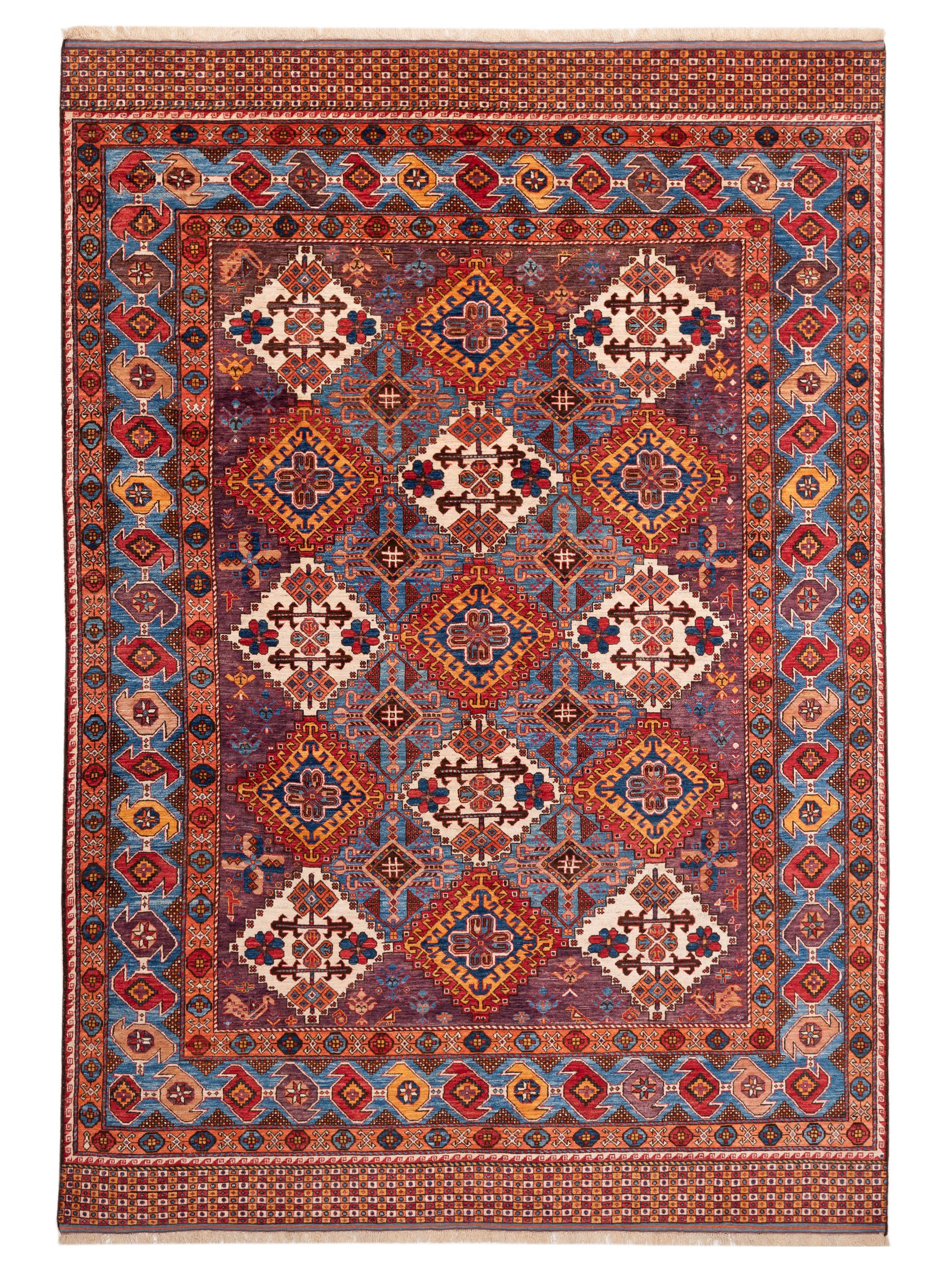 Pasha Sultan  Purple Blue Traditional