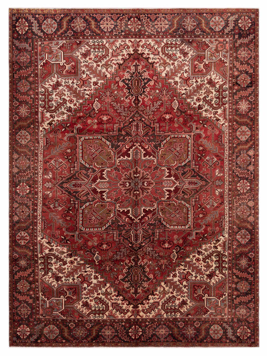 Pasha Persian  Red Brown Traditional