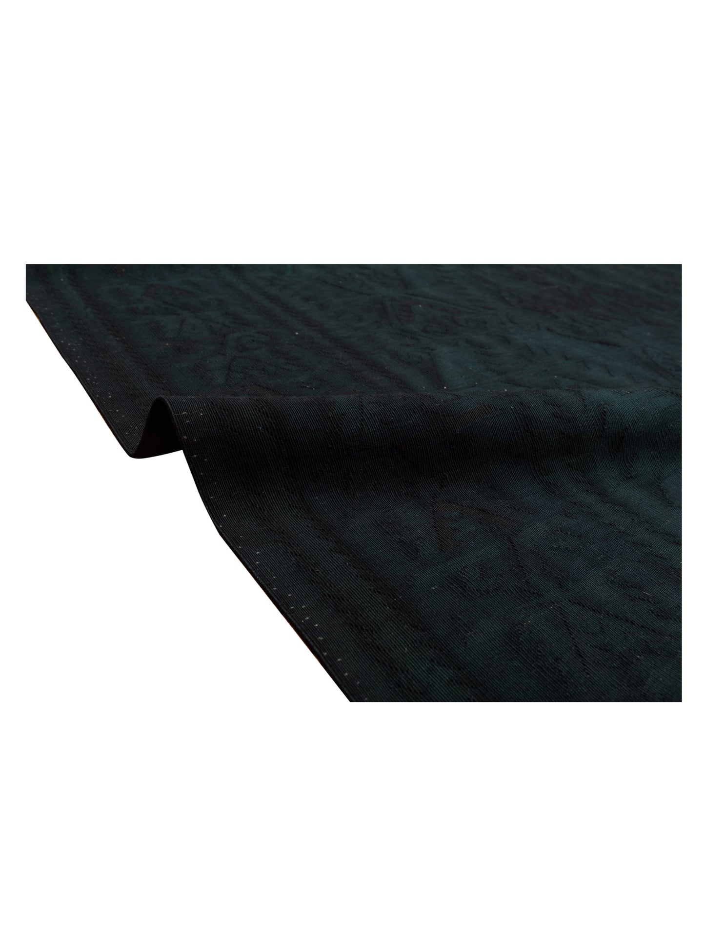 Vintage 73831 Black 10.2x14 Hand Knotted Rug