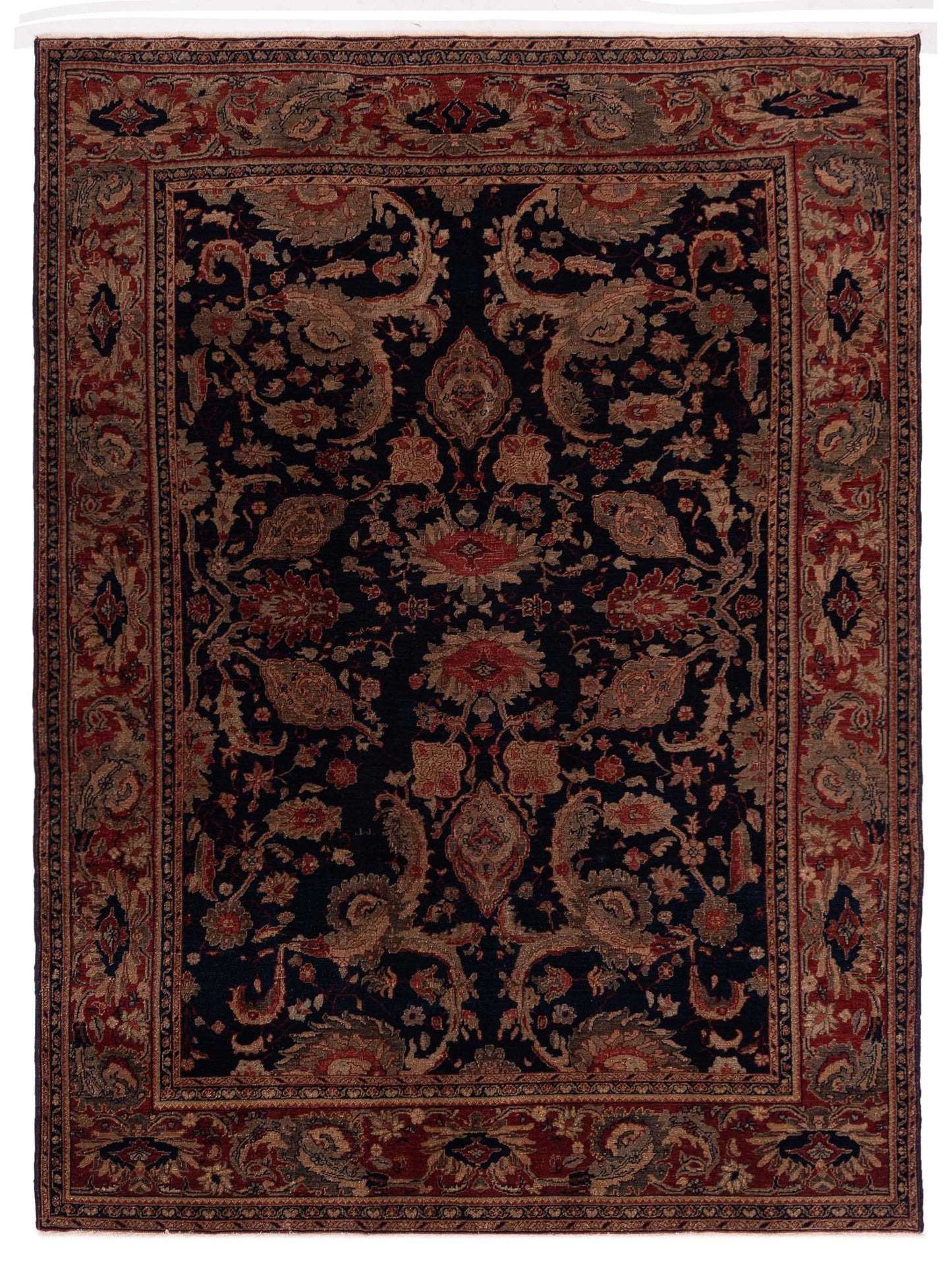 Pasha Turkish Elvan  Navy Red Traditional