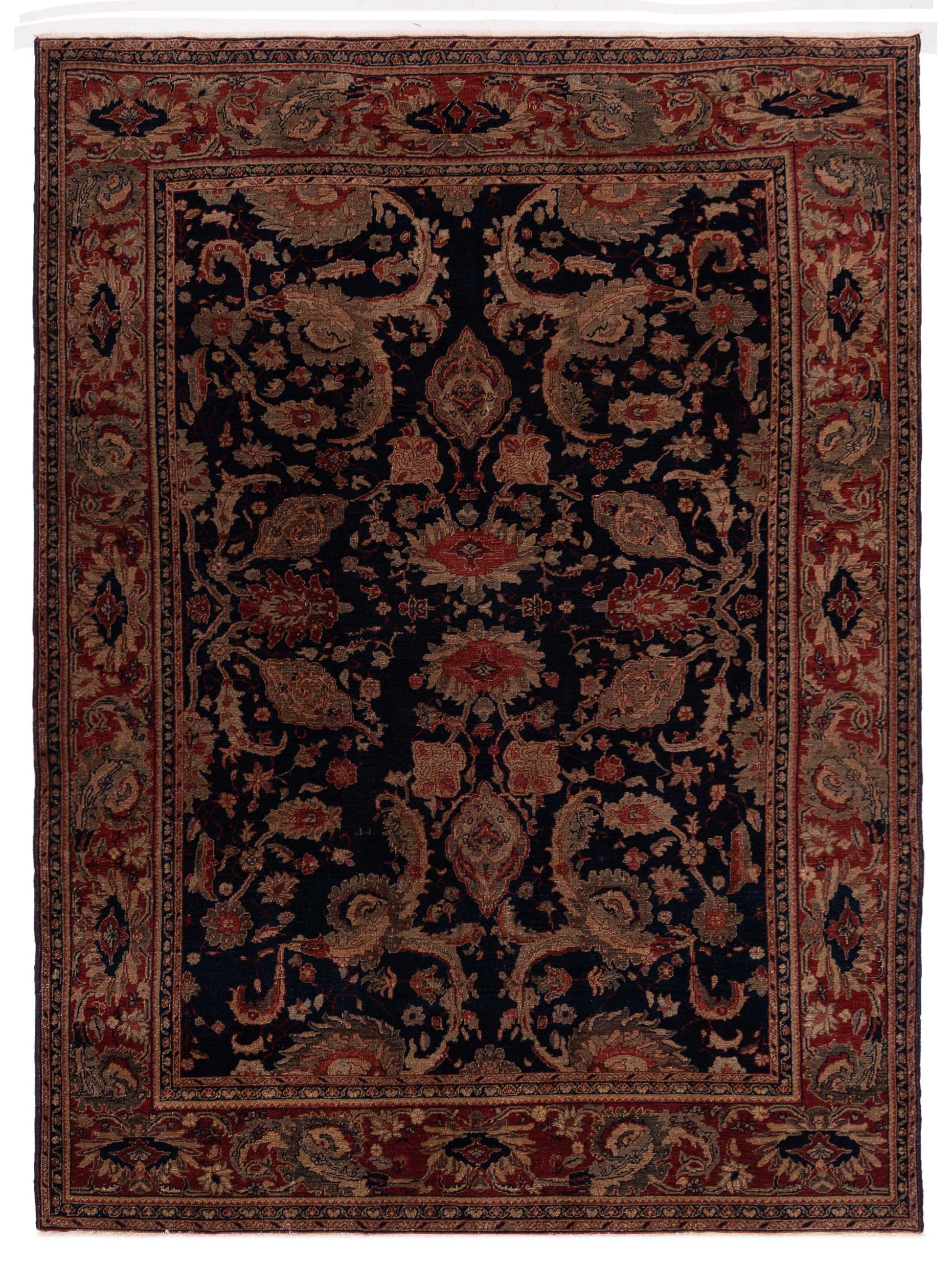 Pasha Turkish Elvan  Navy Red Traditional