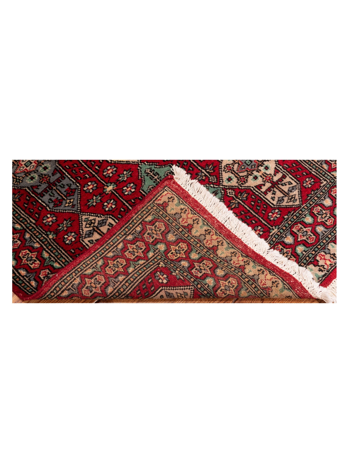 Bokhara 146608 Red Red 2.7x4.2 Hand Knotted Rug