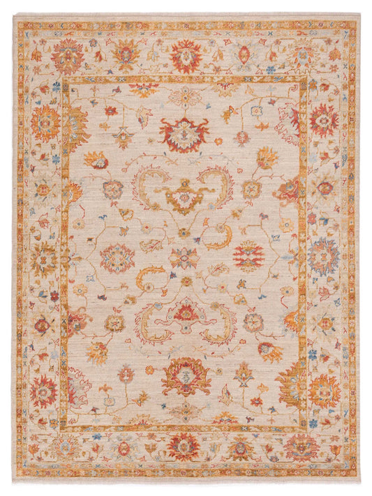 Anadol Angora Oushak  Ivory Ivory Traditional