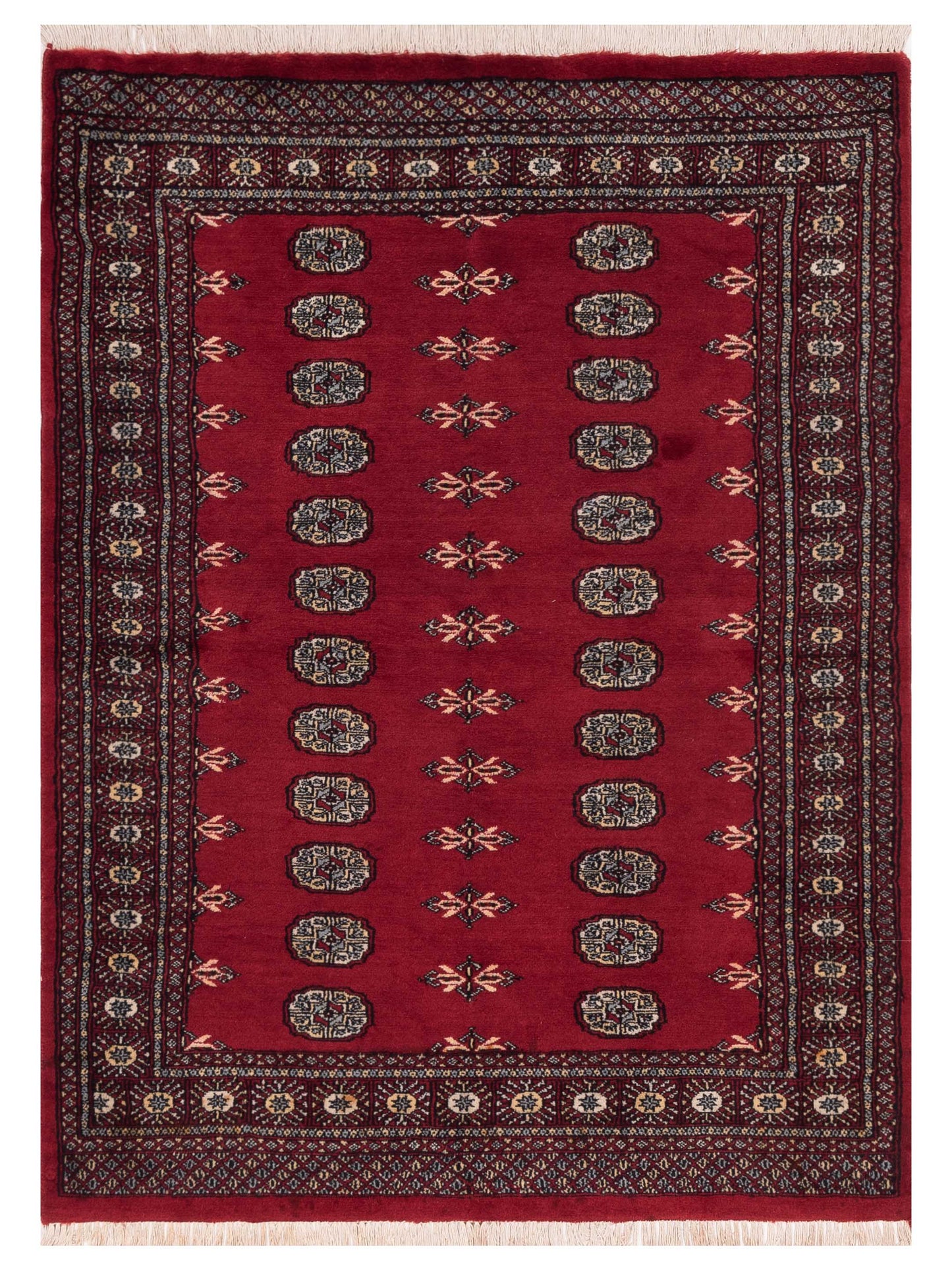 Nomad Bokhara  Red  Traditional