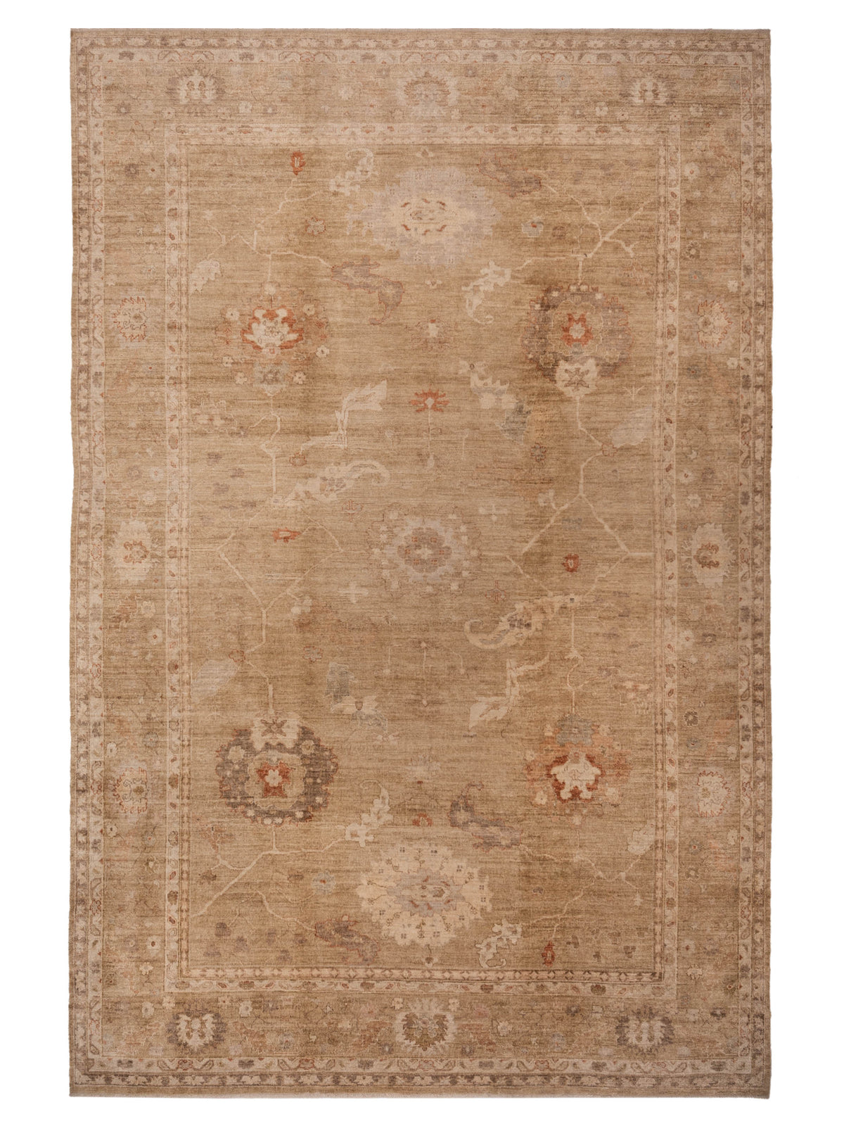 Anadol Angora Oushak  Gold Gold Traditional