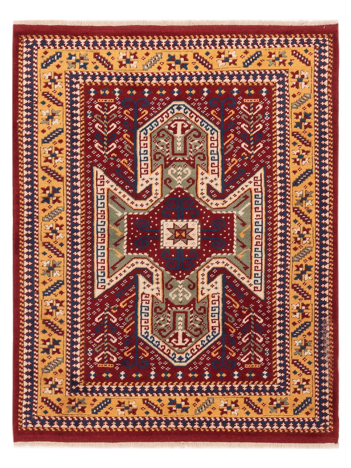 Pasha Turkish Shirwan  Red Gold Traditional