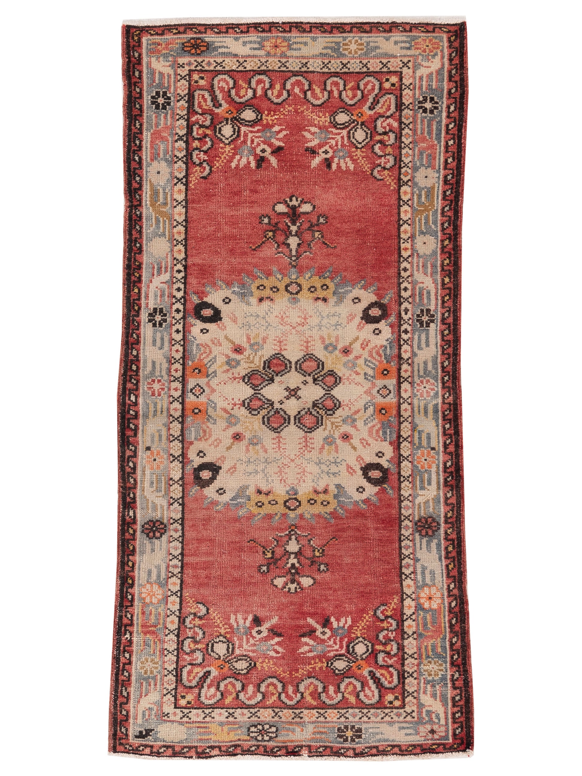 Pasha Old Anatolian  Red Gray Transitional