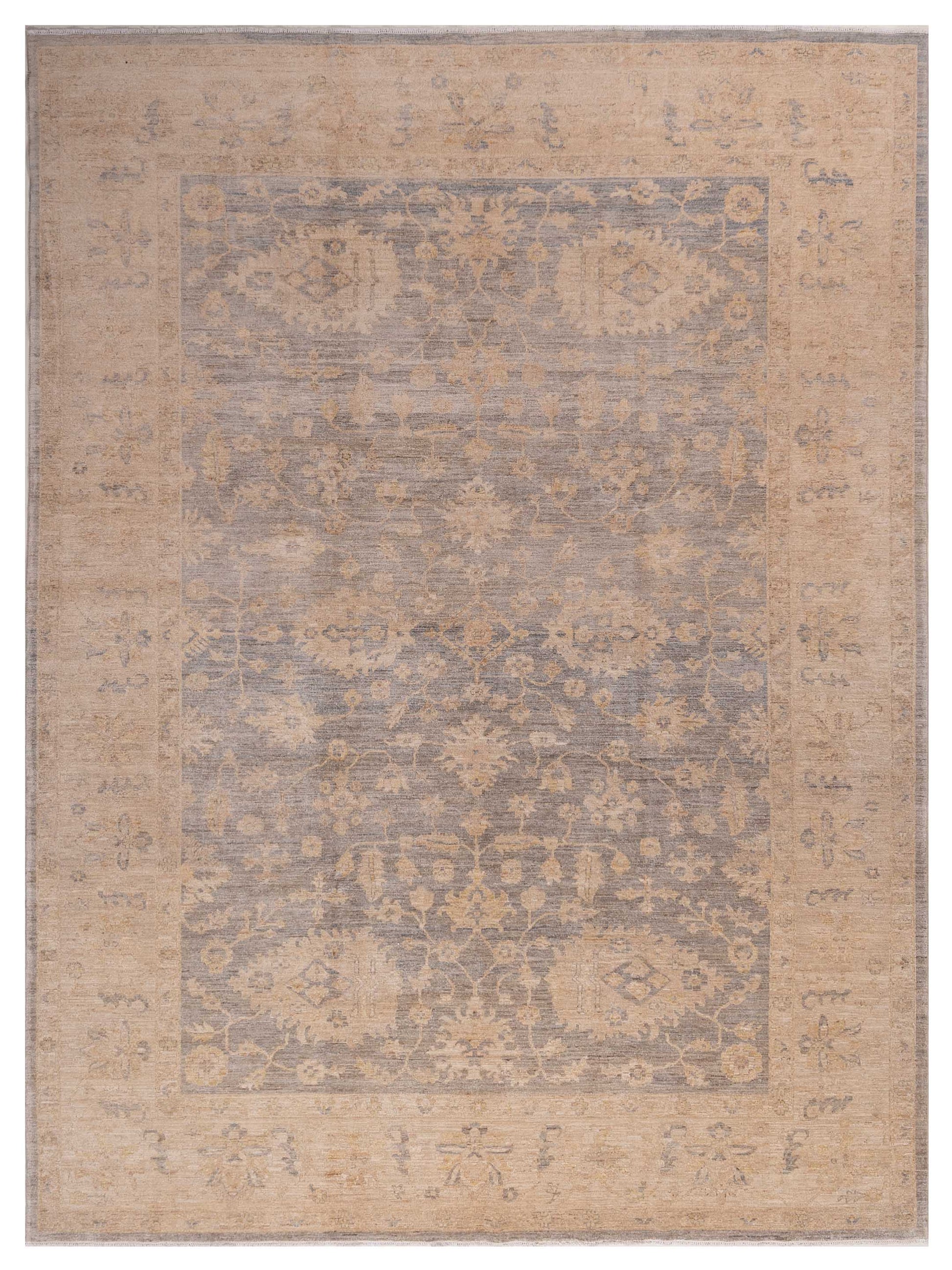 Pasha Sultan   Gray Beige Traditional
